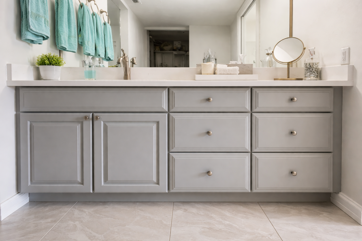 After Vanity Refinish Estero