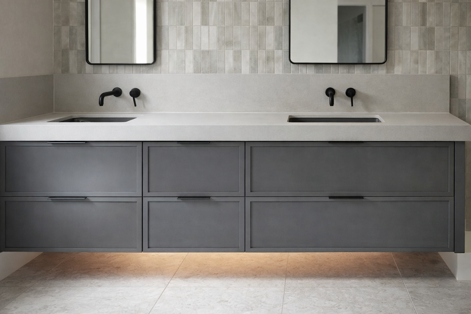 Floating Vanity Coastal Modern