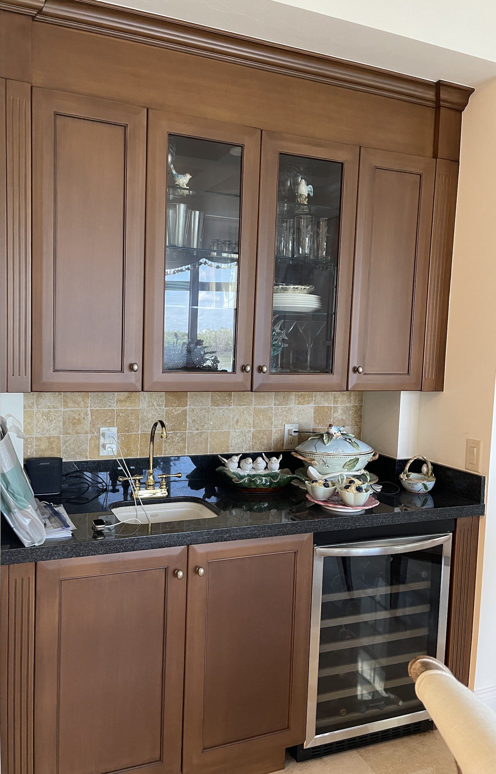 Before Ft Myers Beach Bar Refinish