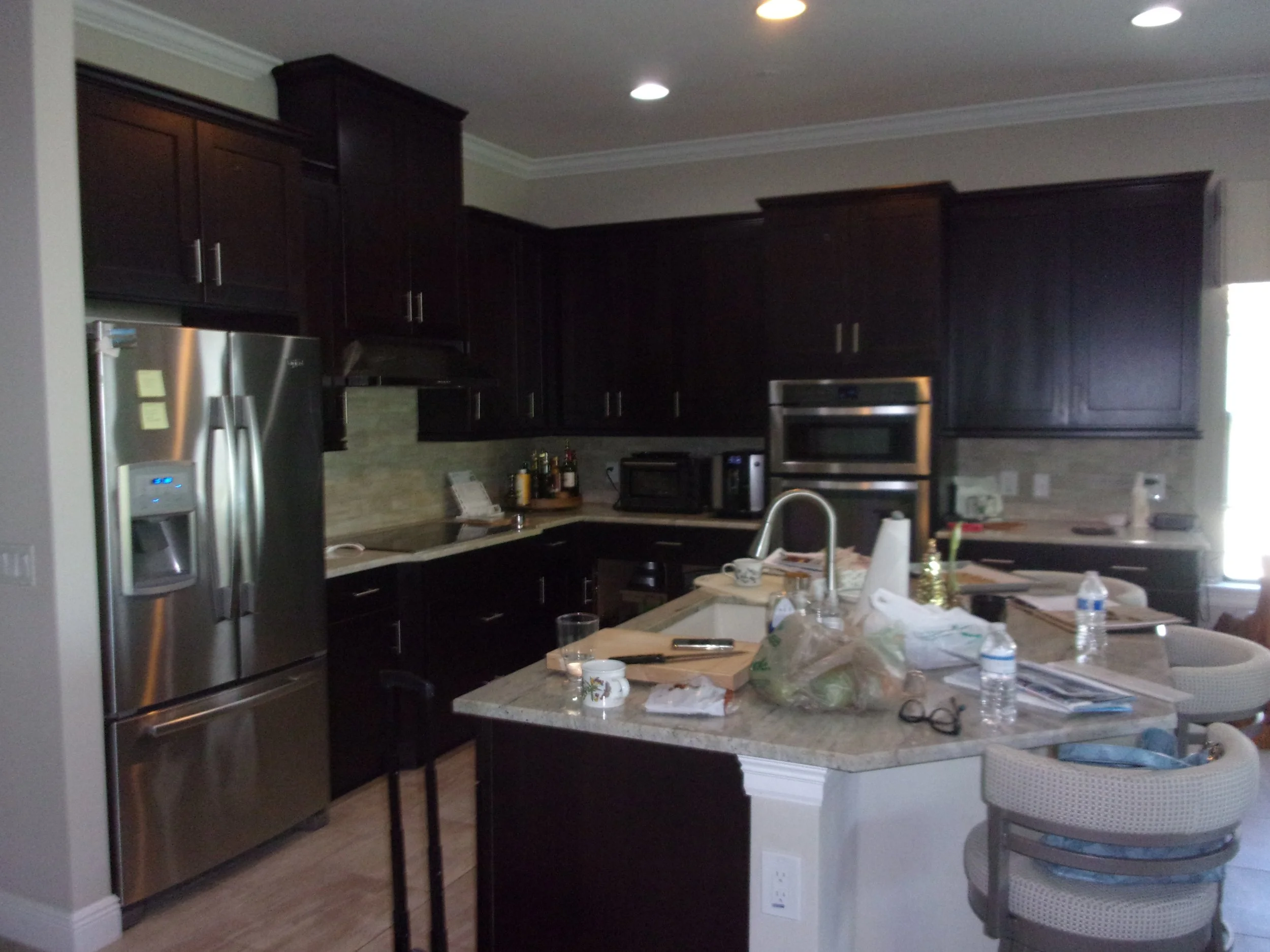 Before Kitchen Refinish Bonita Springs