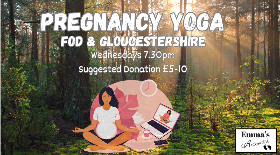 Pregnancy Yoga Online Class - Every Wednesday