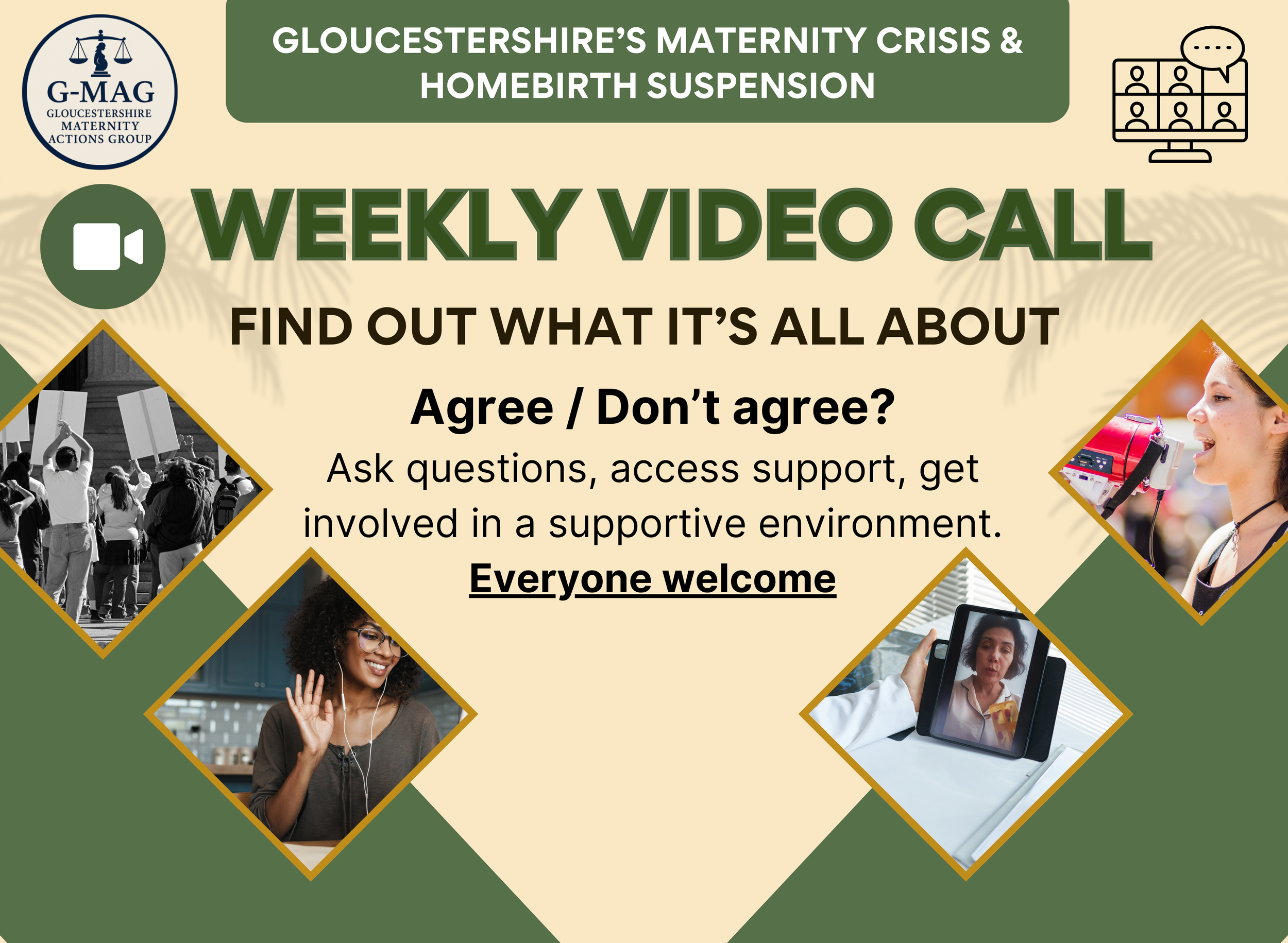 Weekly Video Call - Gloucester Maternity Crisis &amp; Homebirth Suspension 