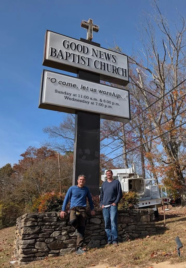 Sign Installation Asheville