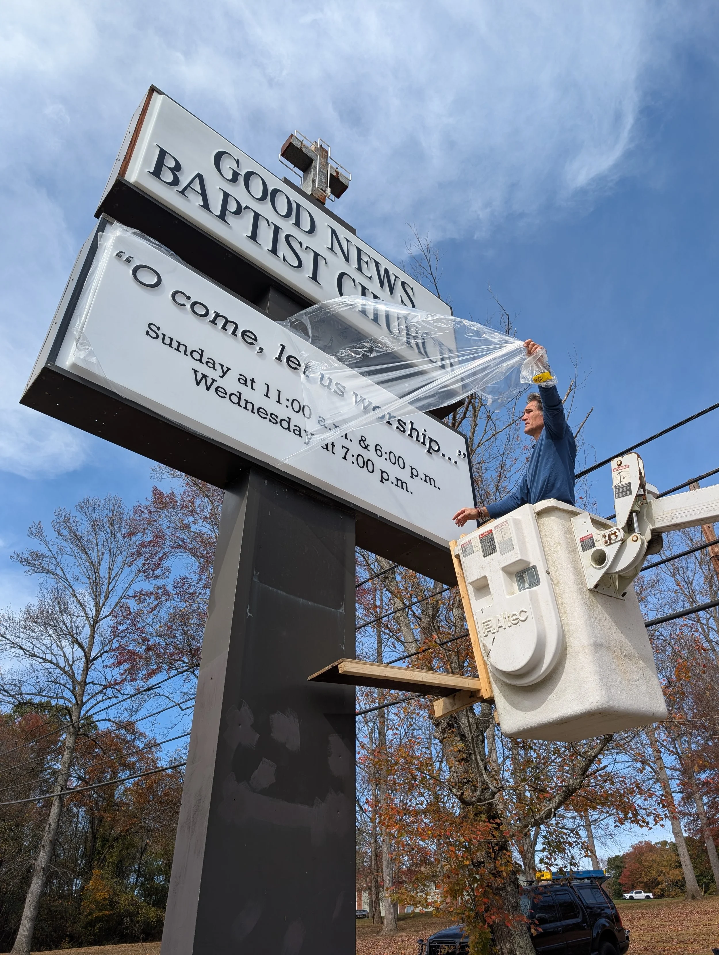 Sign Installation Asheville