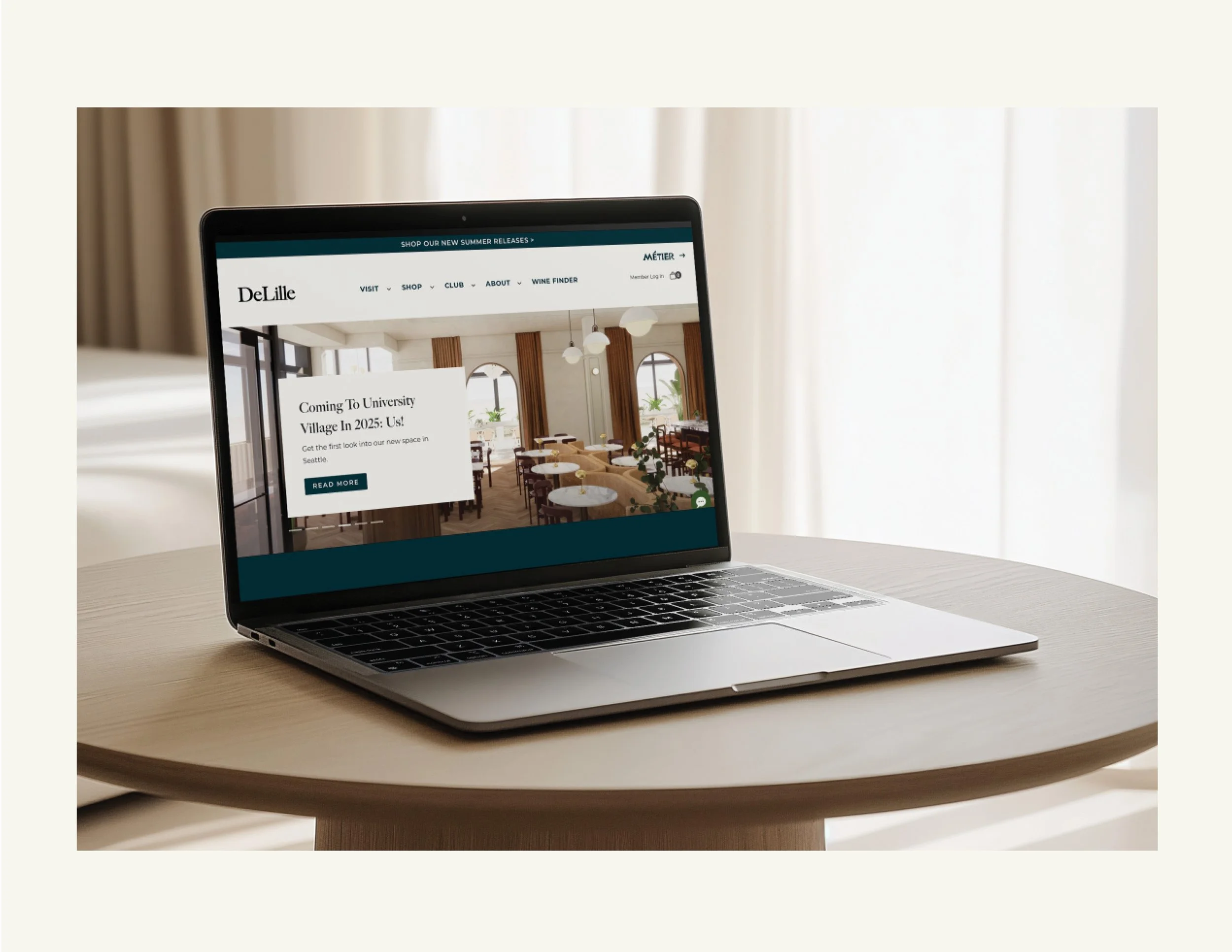 Branding & Packaging Design for DeLille Cellars. Project included brand strategy, positioning, brand guidelines & asset development and wine label / packaging design.