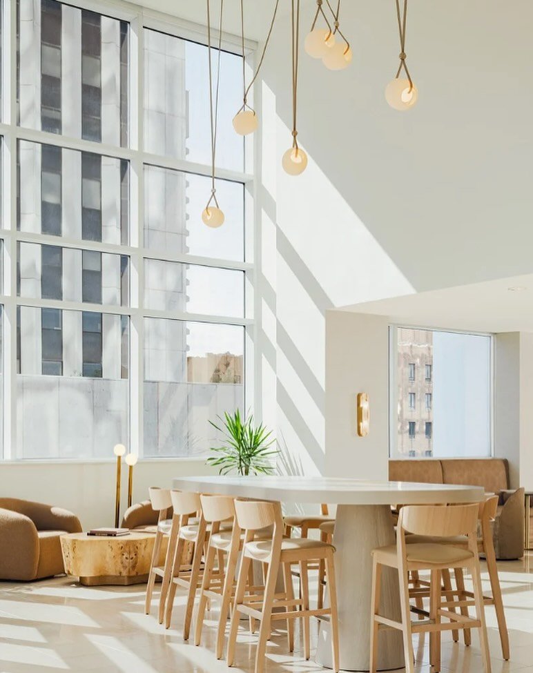 Co-working group meeting interiors imbuing a sense of calm by pulling in natural light &amp; materials. 

#design #coworking #interior #details #simplicity #meetingspace
