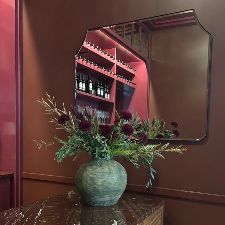 The Fall Edit: our take on the colors of the season. Featuring The Club room at DeLille En Ville in Seattle&rsquo;s University Village, serving delicious wines and serious drama in this Bordeaux shade. Full case study coming soon at our link in bio. 