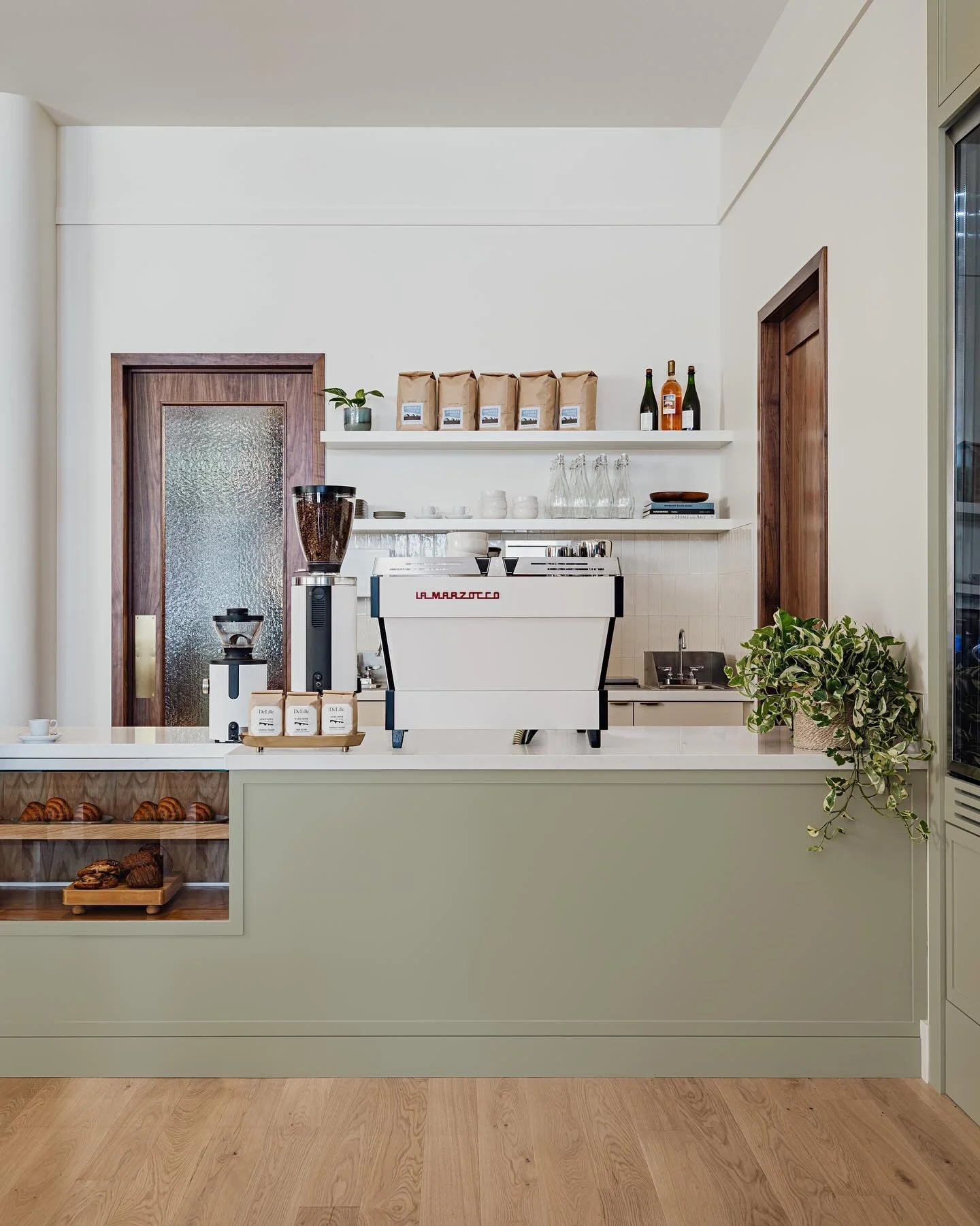 DeLille En Ville is not just an incredible dining experience- it&rsquo;s also a cafe, with a coffee shop and retail shop inside as well. Perfect for grabbing an espresso before shopping. Our interiors team has created multiple experiences inside of o