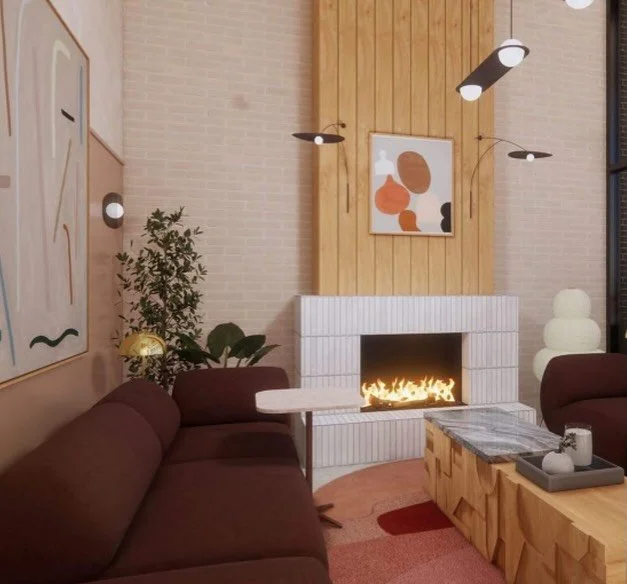 Seattle multifamily requires cozy, welcoming lobby and amenities spaces, especially in the Fall and Winter. Love where this rendering is going for our Stadium Place project.

#multifamily #interiordesign #render #seattle #cozyszn