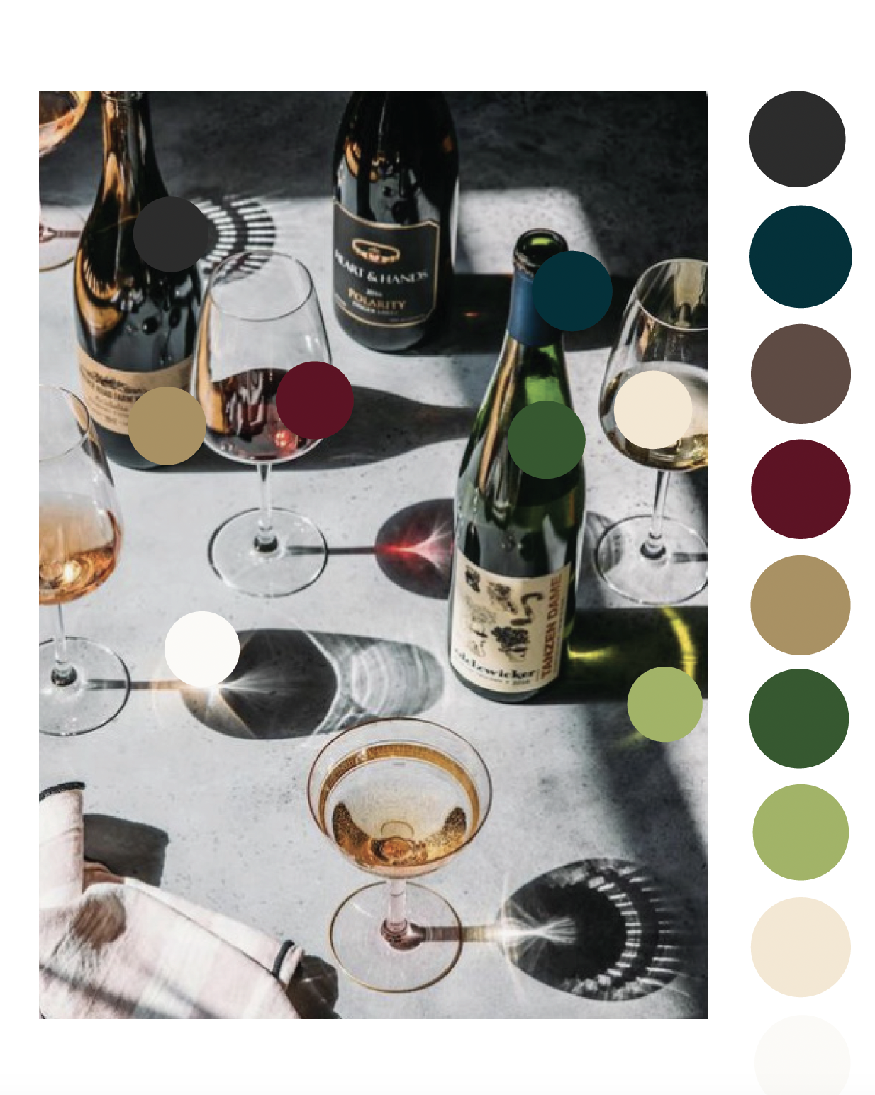Brand Strategy & Identity for DeLille Cellars, including secondary logos & brand assets