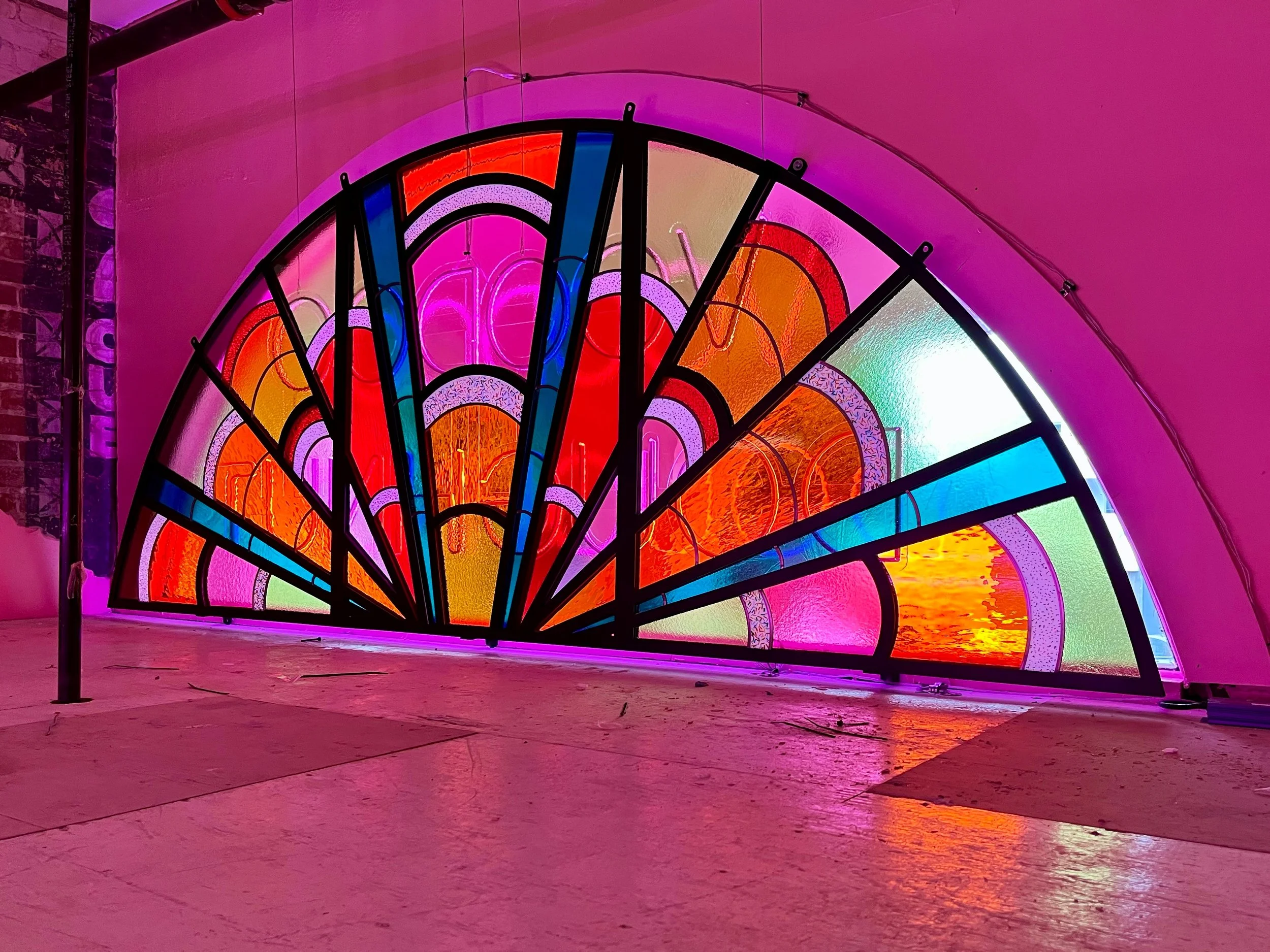 hospitality design of voodoo doughnuts in los angeles, venice beach location