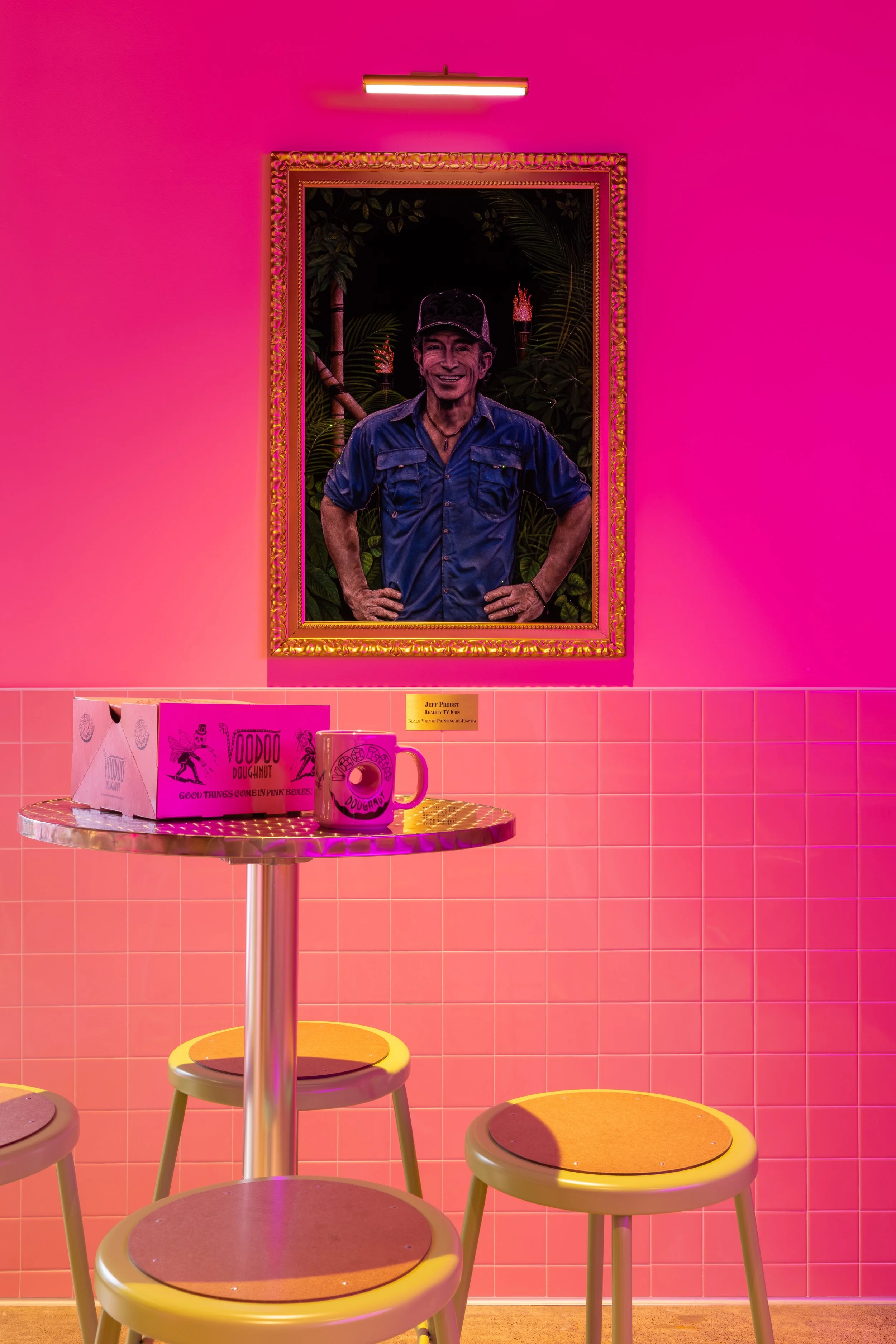 Bellevue, WA Voodoo Doughnuts location interior design by DWS Co.