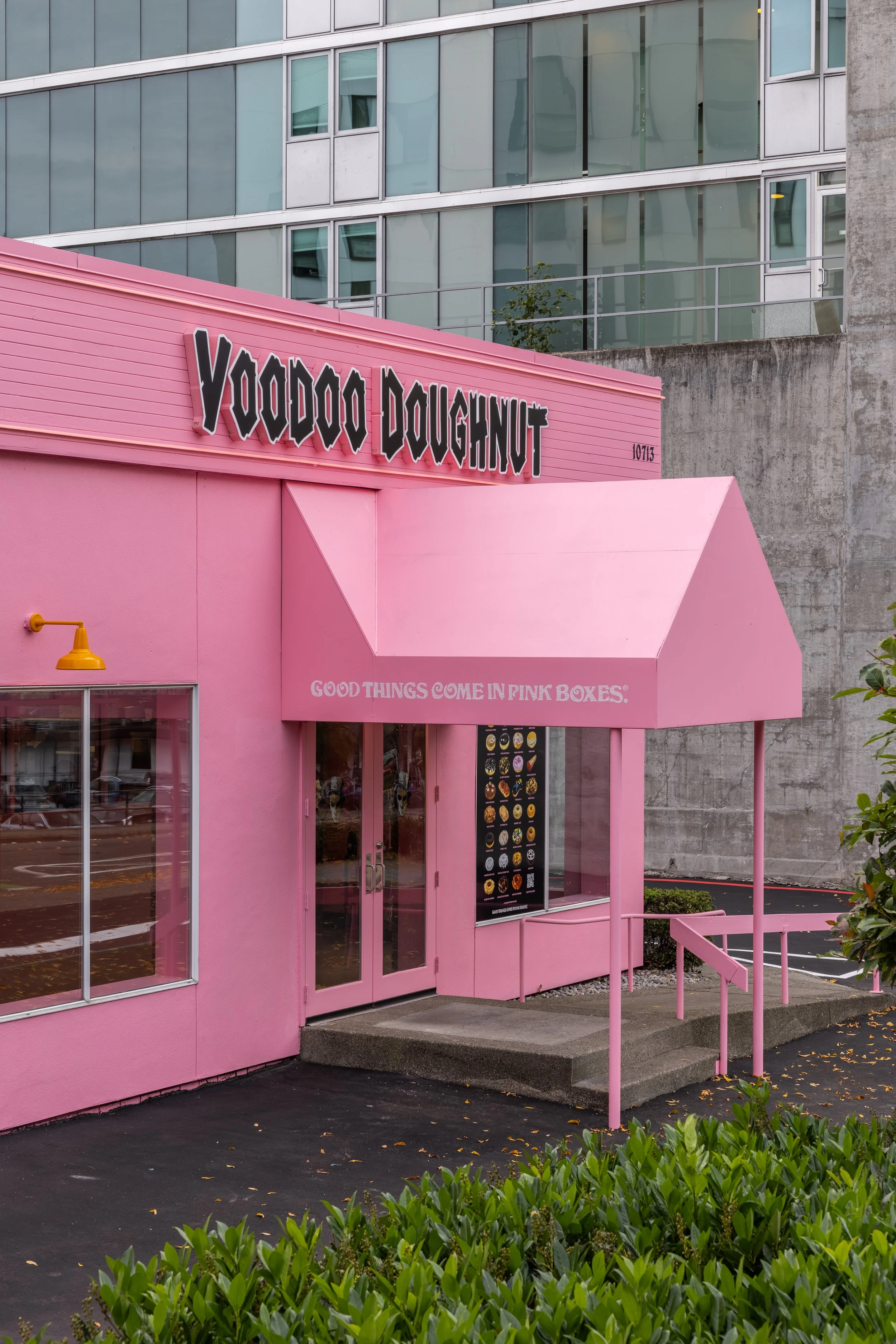 Bellevue, WA Voodoo Doughnuts location interior design by DWS Co.