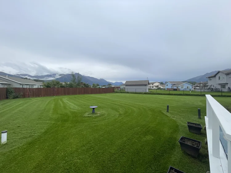 Residential lawn work