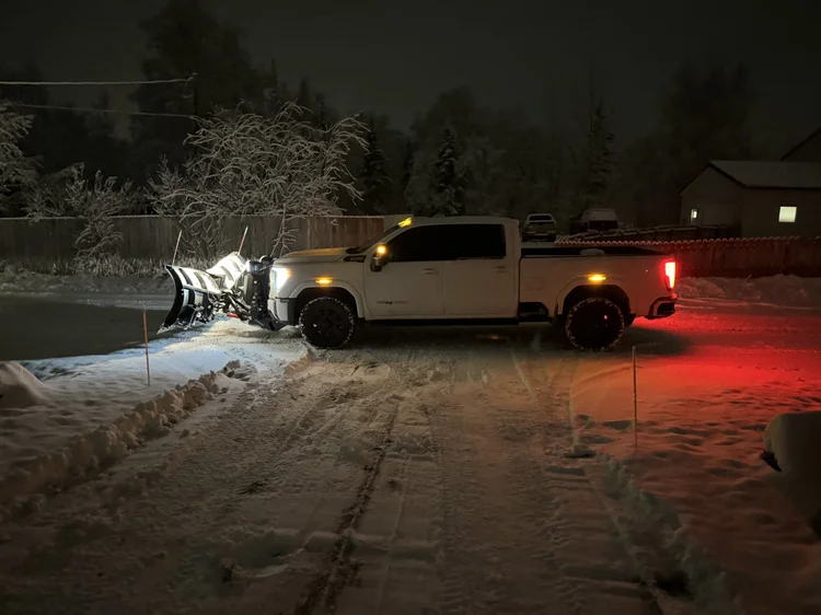 Snip&Clip Alaska plow truck