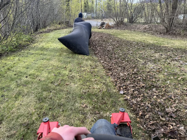 Spring cleanup in Wasilla