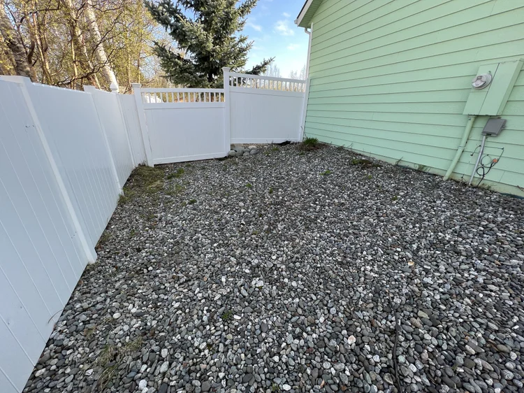 After a spring cleanup in Wasilla by Snip&Clip Alaska