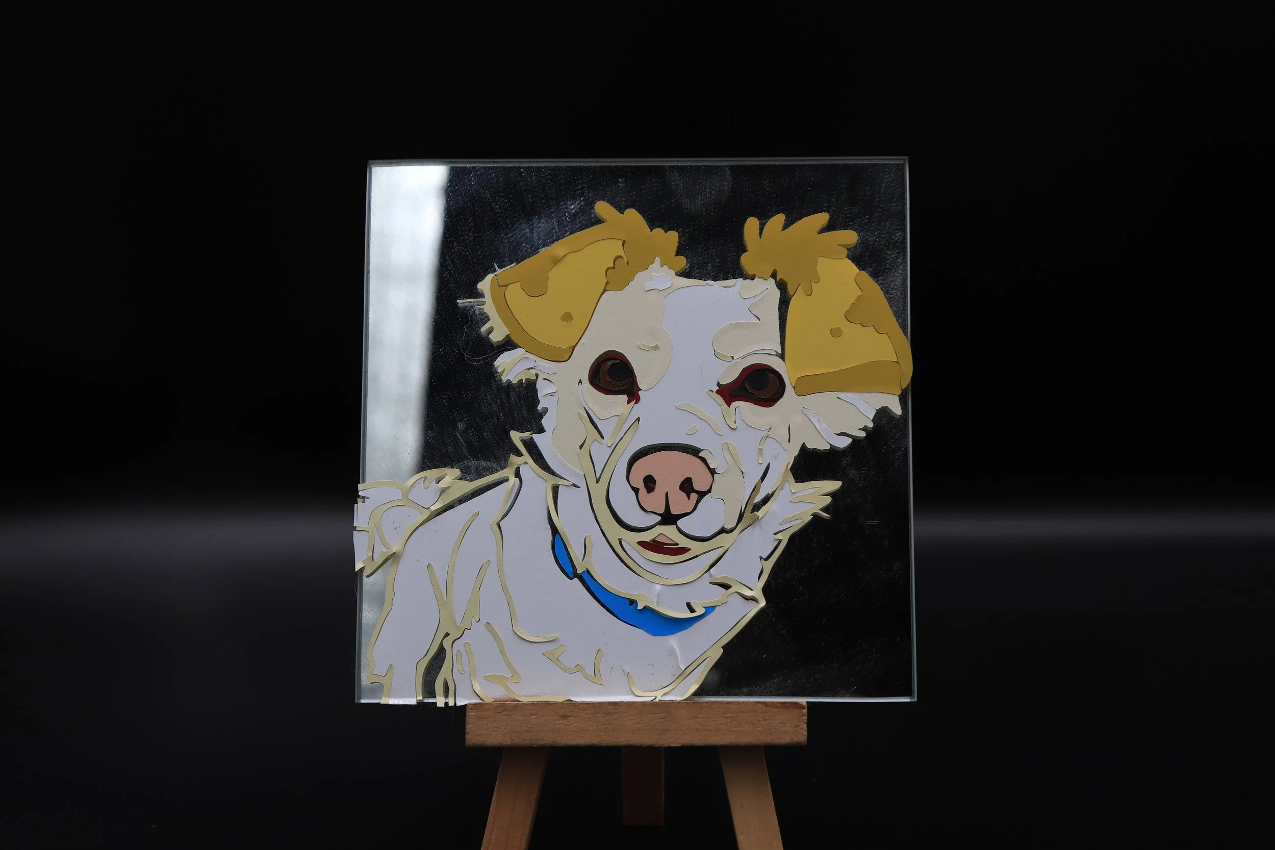 Small Vinyl Pet Portrait