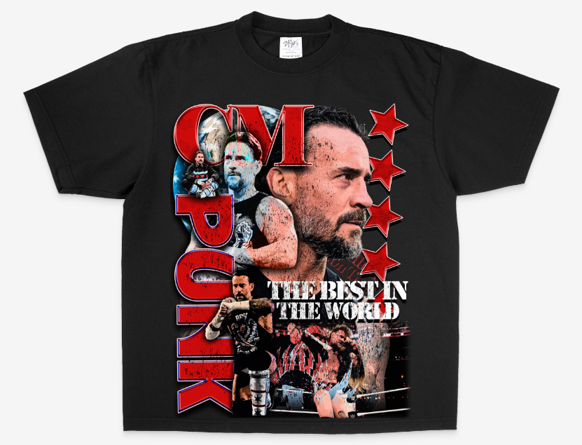 CM Punk - Best in The World Heavyweight Tee