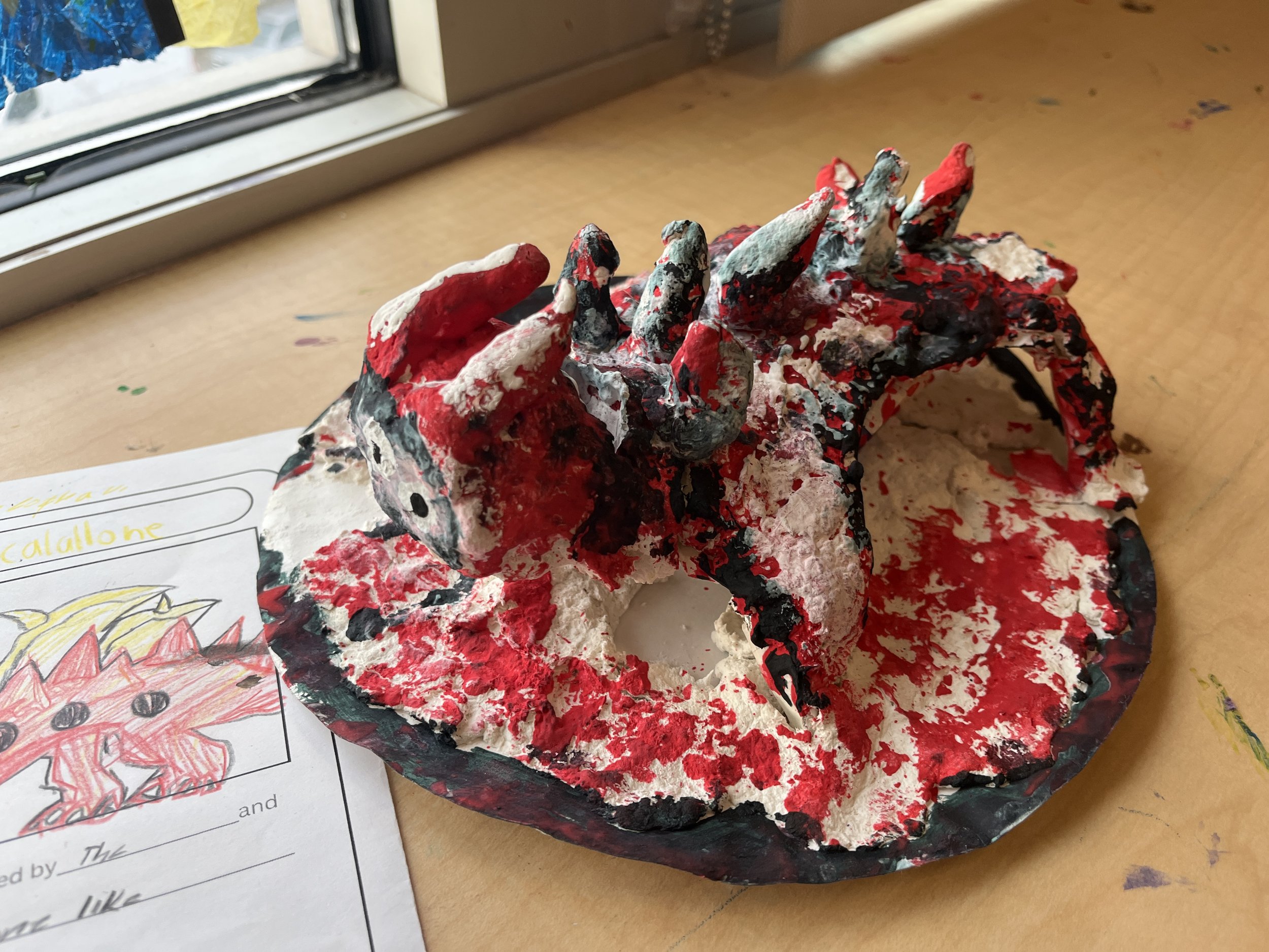 3rd Grade Papier Mâché Alebrijes