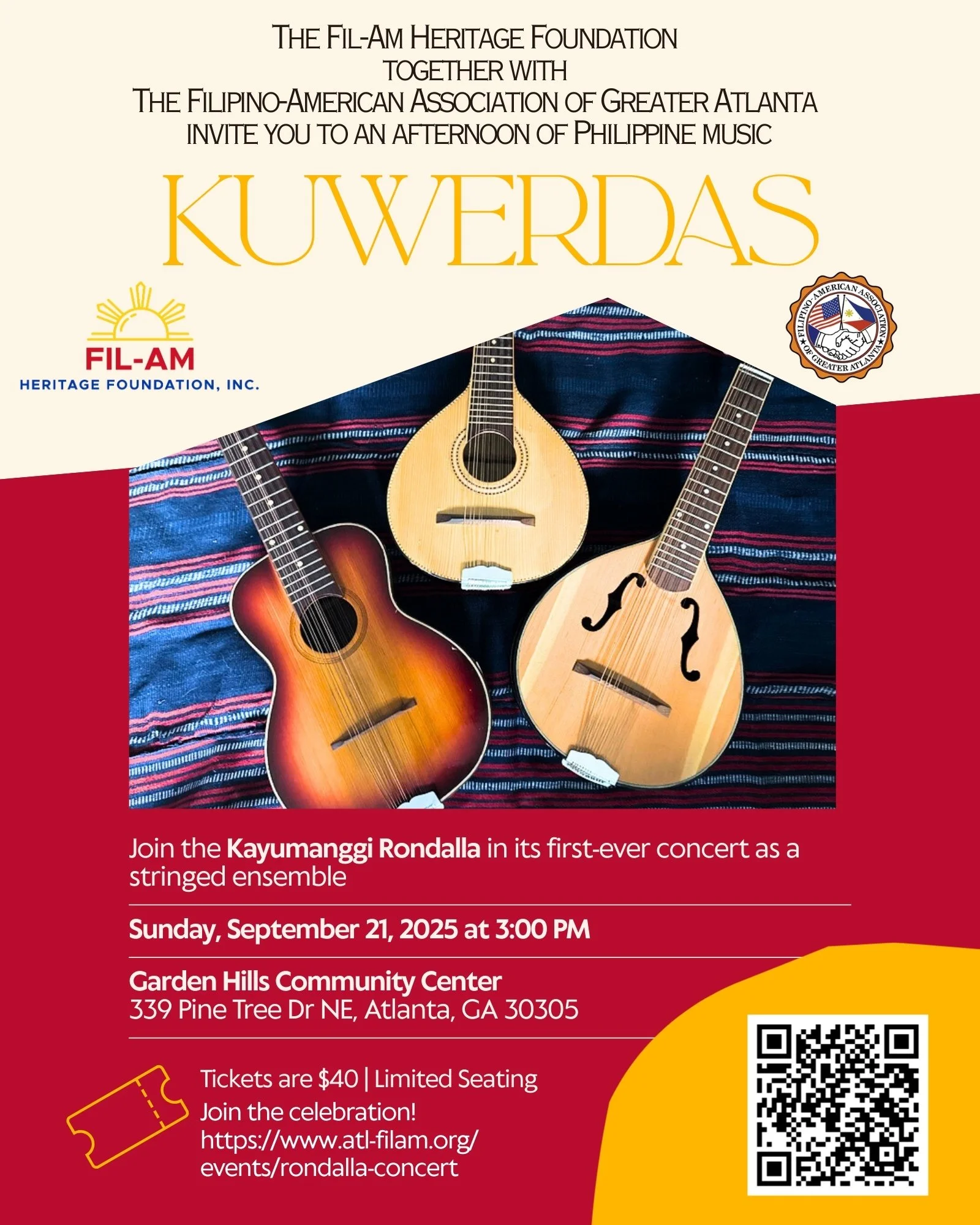 KUWERDAS: Rondalla Concert - SOLD OUT!! - The Filipino-American ...