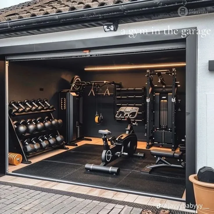 Transforming a Space into a Gym: Full Build Timelapse