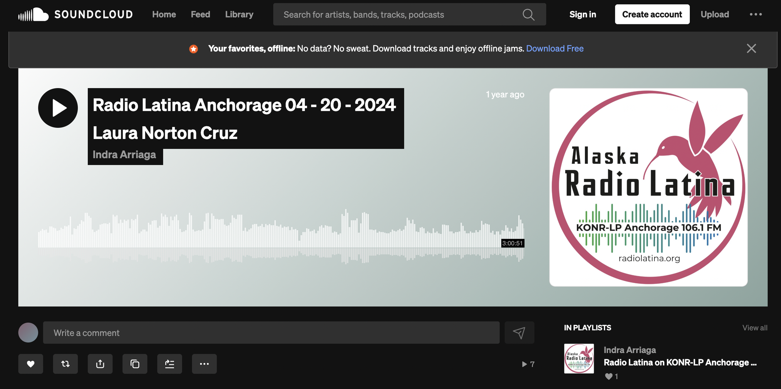 KONR, Radio Latina, April 2024