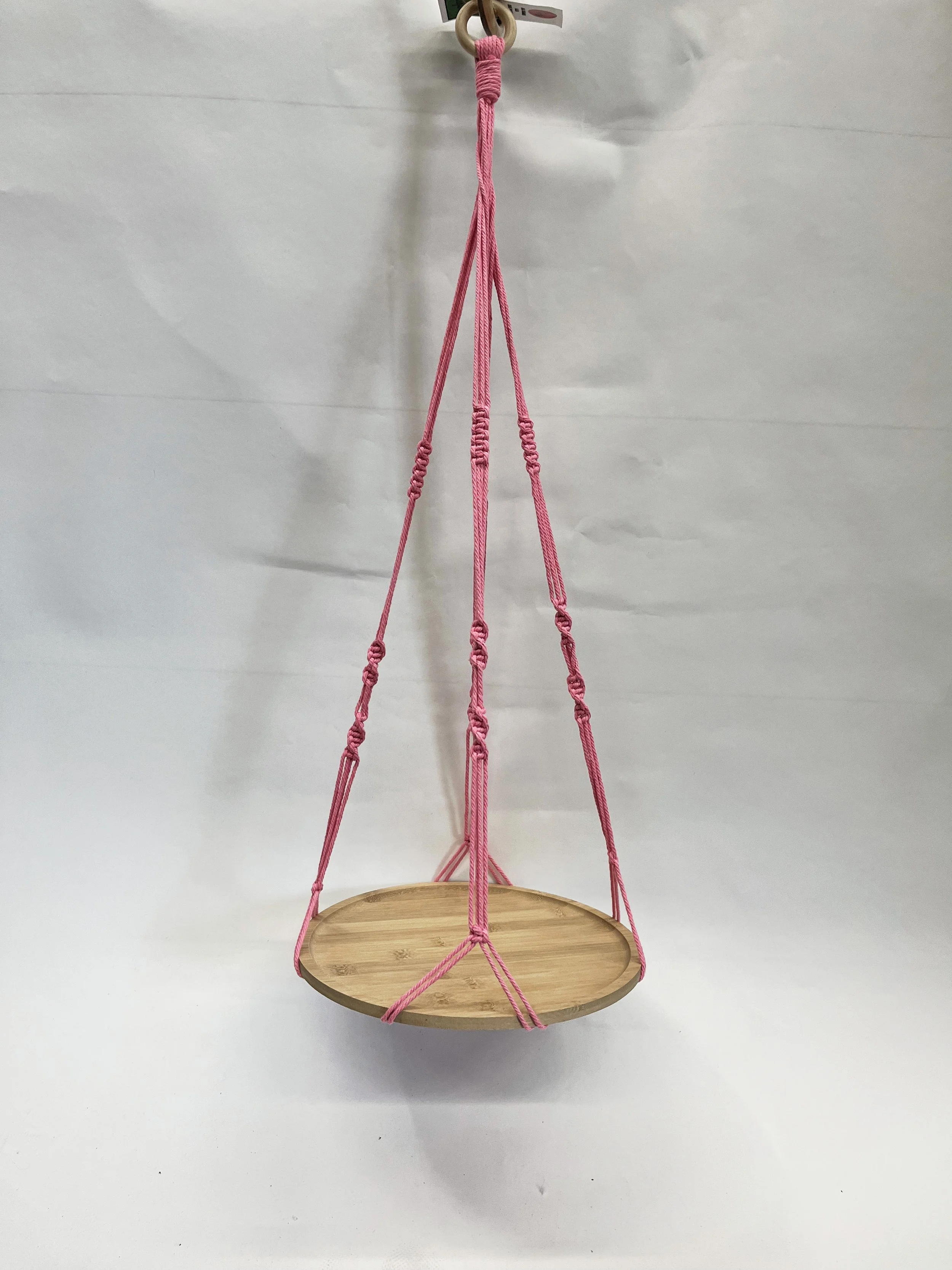 Macrame Plant Shelf
