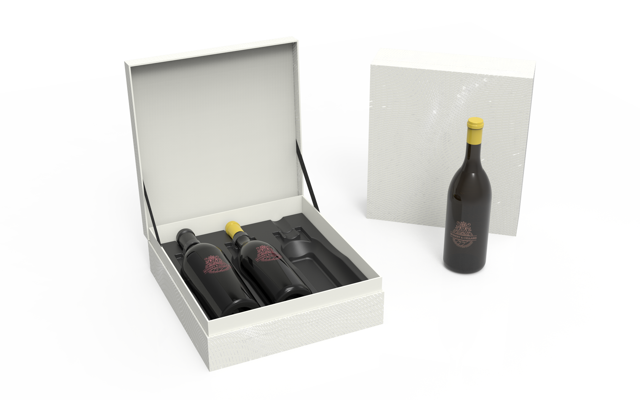 Luxe 3 Bottle Gift Box - Cream