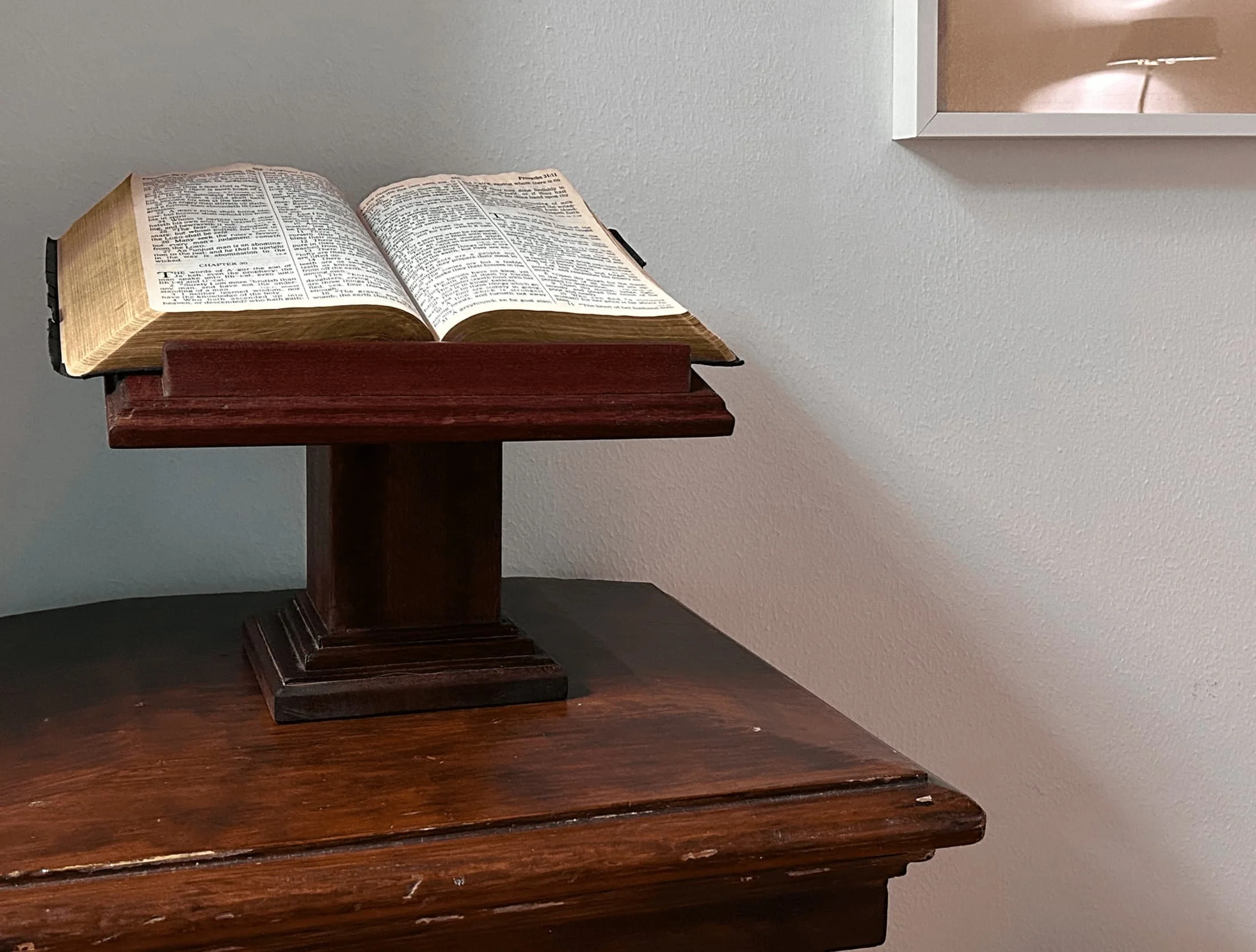 Large Dark Wood Book Stand (2).jpg