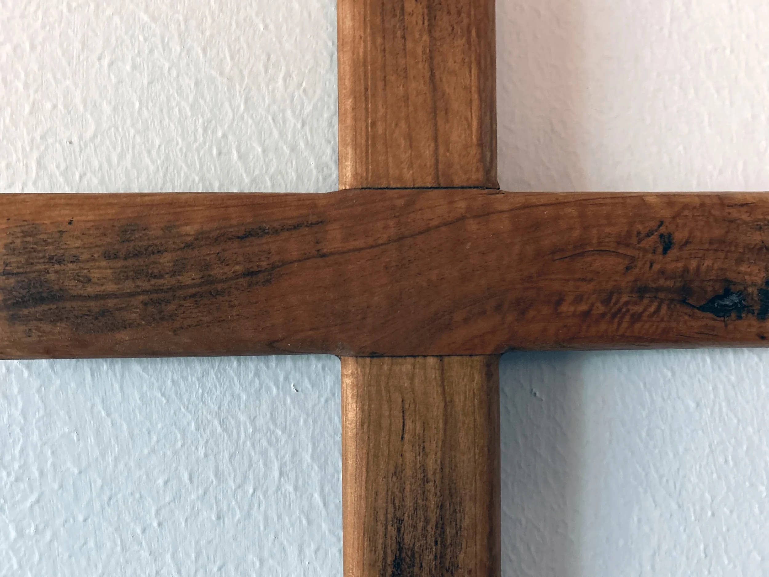Invictus Cross. A handmade wooden cross