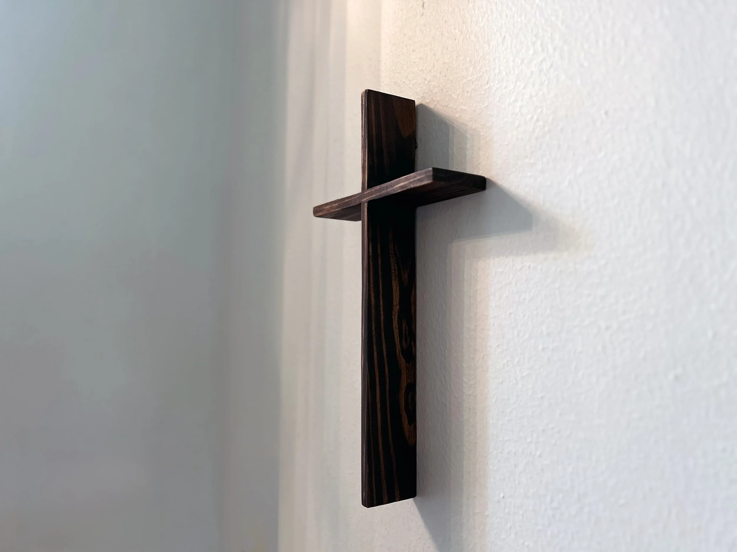Redemption Remembered. Handmade wooden cross