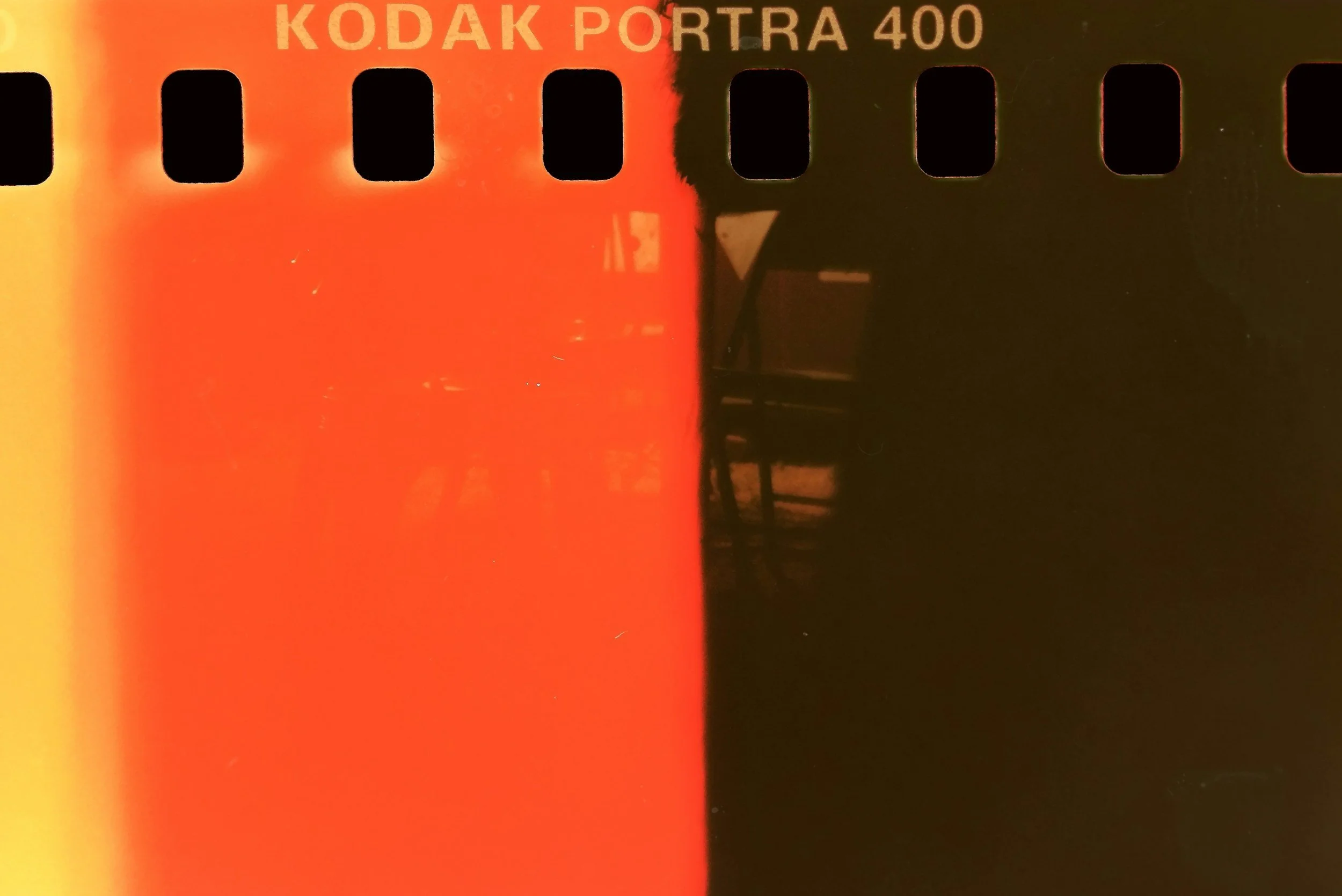 Kodak Portra 400 negative
