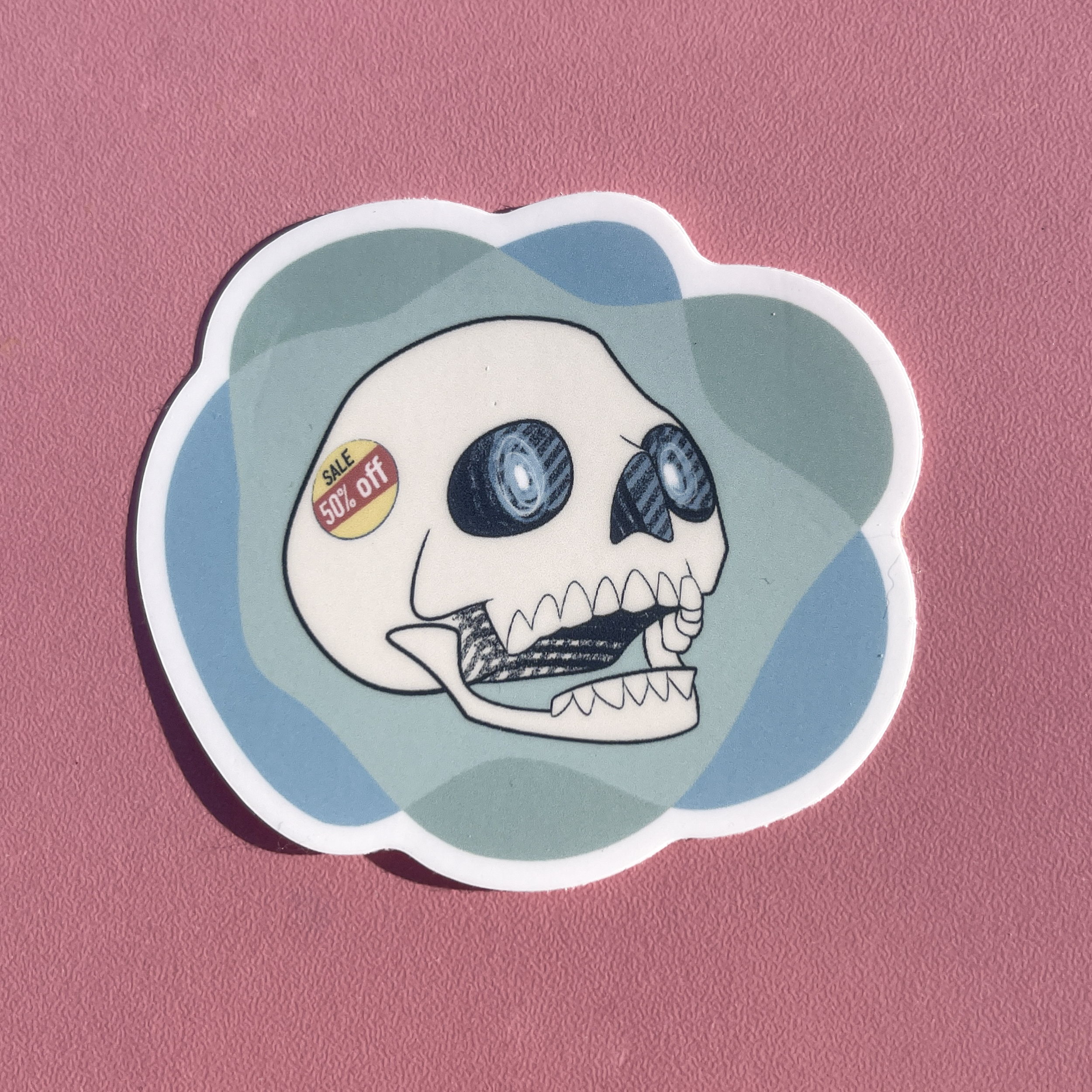 cursed funny skull magic cute sticker.png