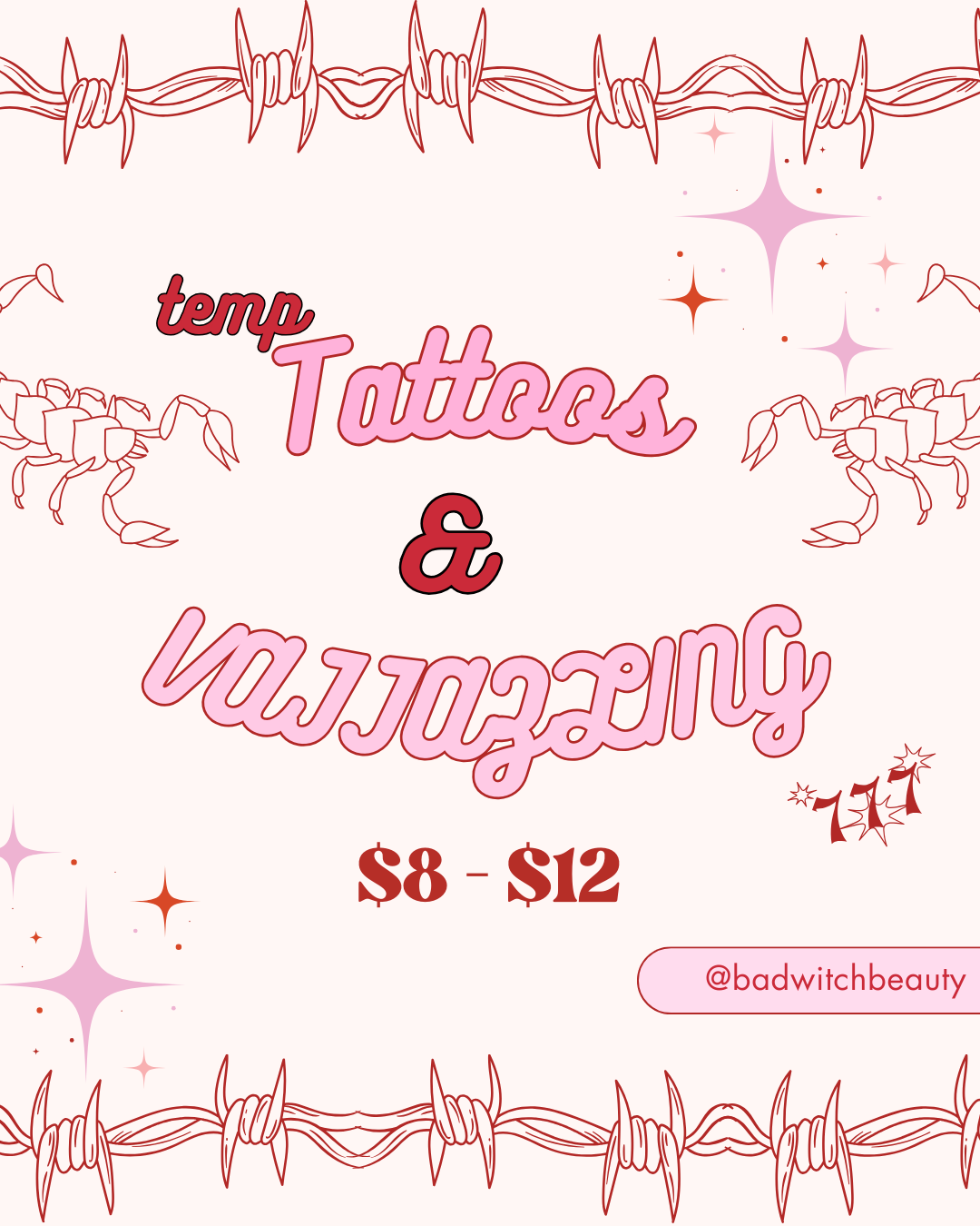 Vajazzles and Temporary Tattoos? Oh My!