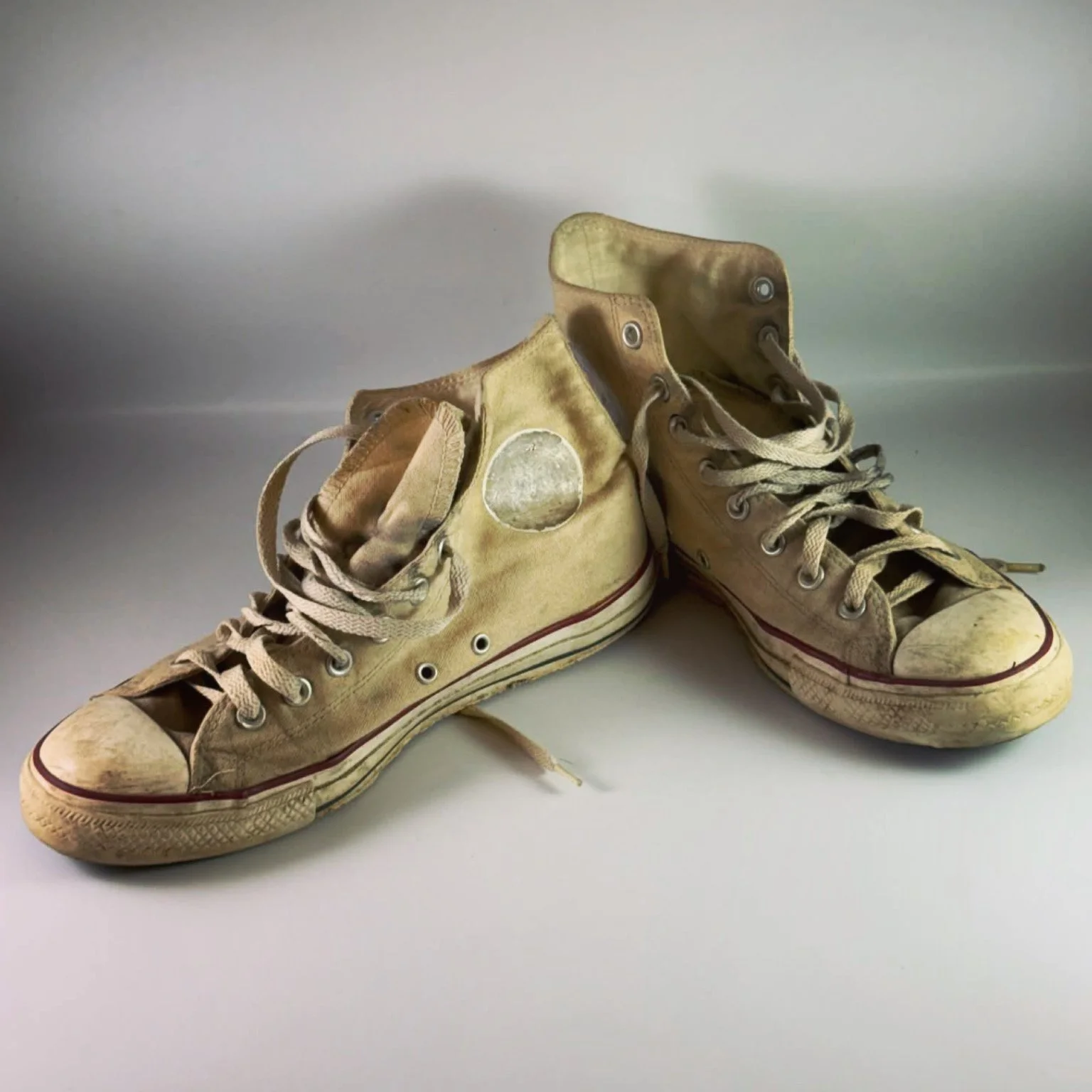 The Tenth Doctor's Converse Trainers