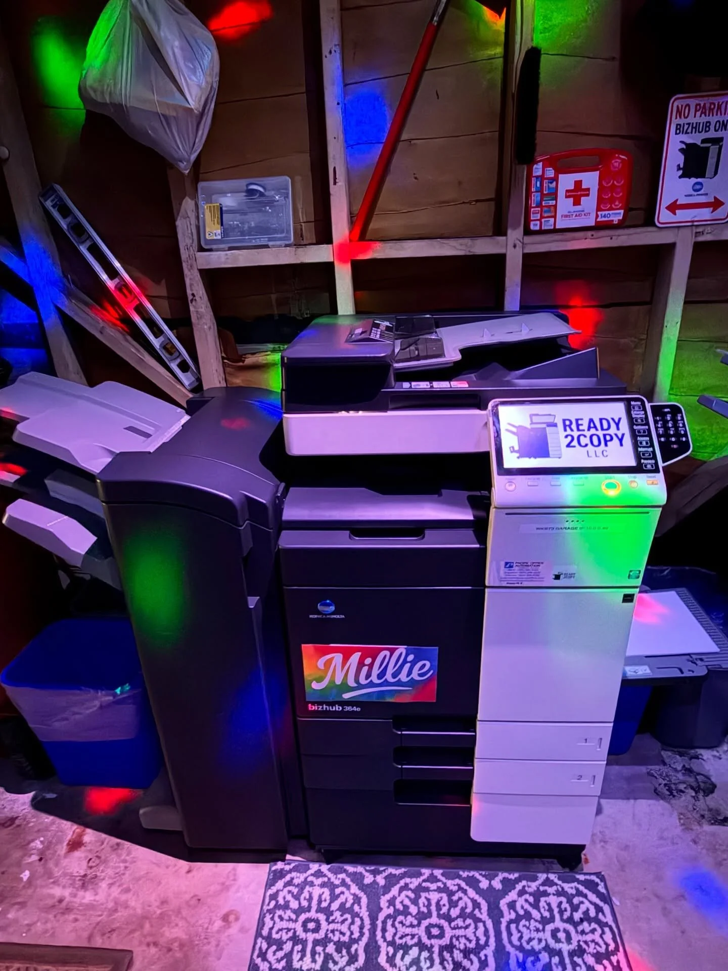 Meet Larry and Mille! Both Konica Minolta Bizhubs in our business fleet!