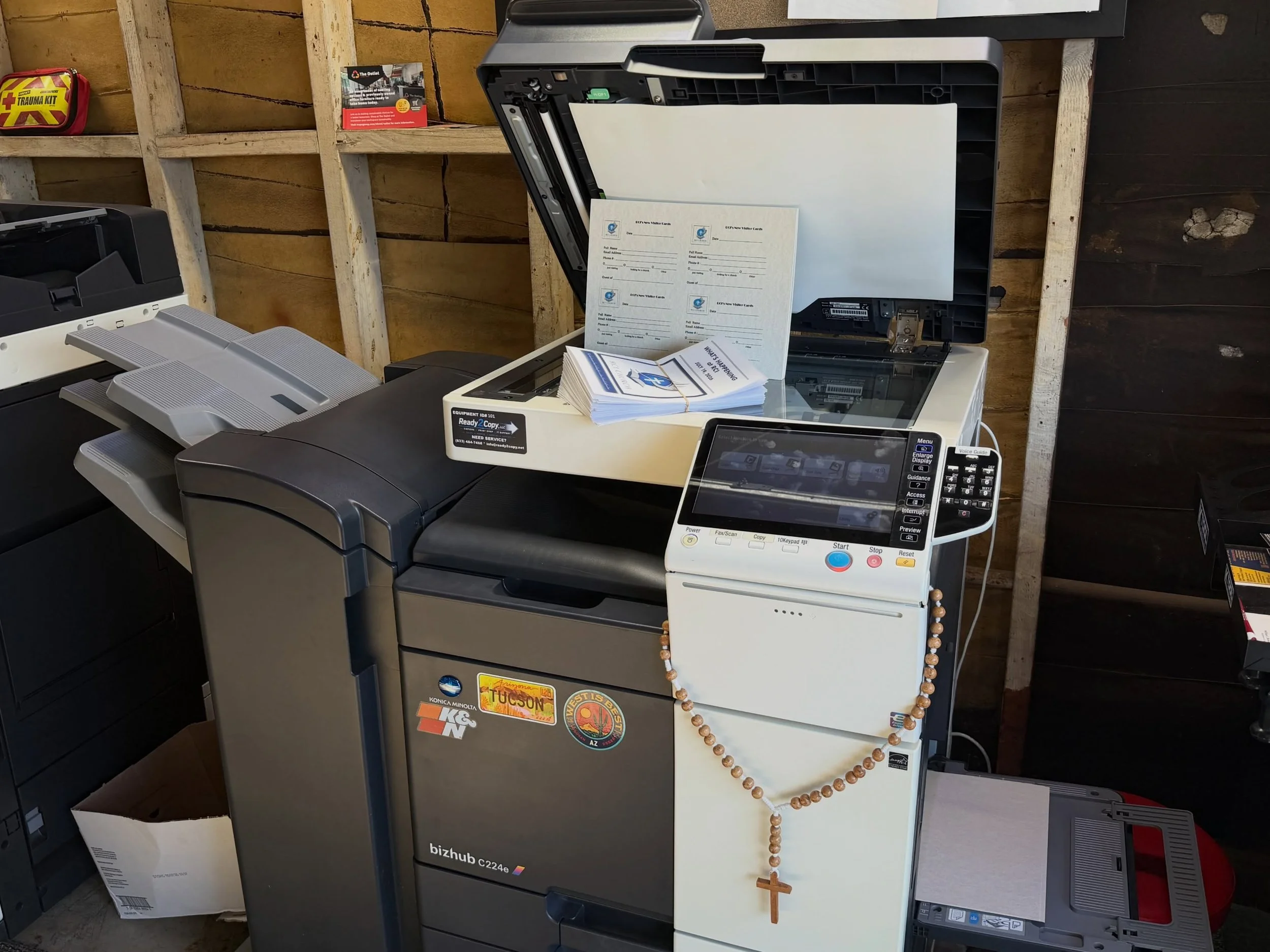 📖✨ Another print job completed! ✨📖

We&rsquo;re honored to have printed materials for RCI Revival Church International! 🙏❤️ @revivalchurch925 

Whether it&rsquo;s church bulletins, event programs, flyers, booklets, or business documents, Ready2Cop