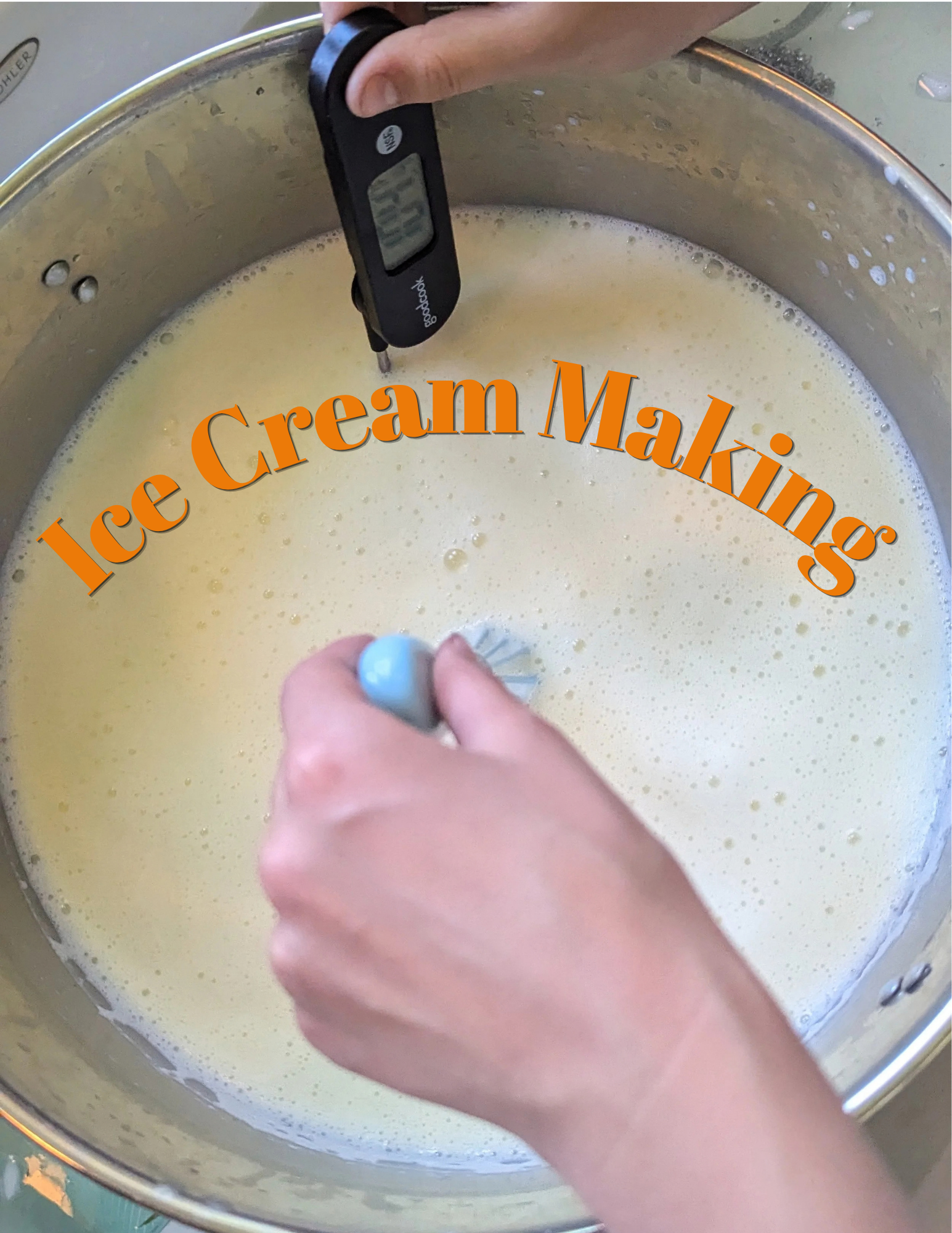 Ice cream making!