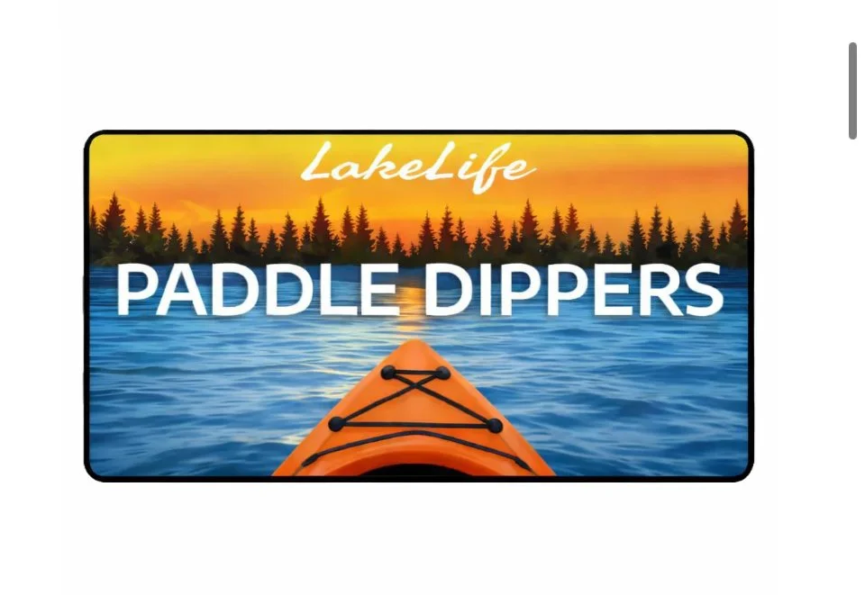 Kayak Paddle Dippers Sticker
