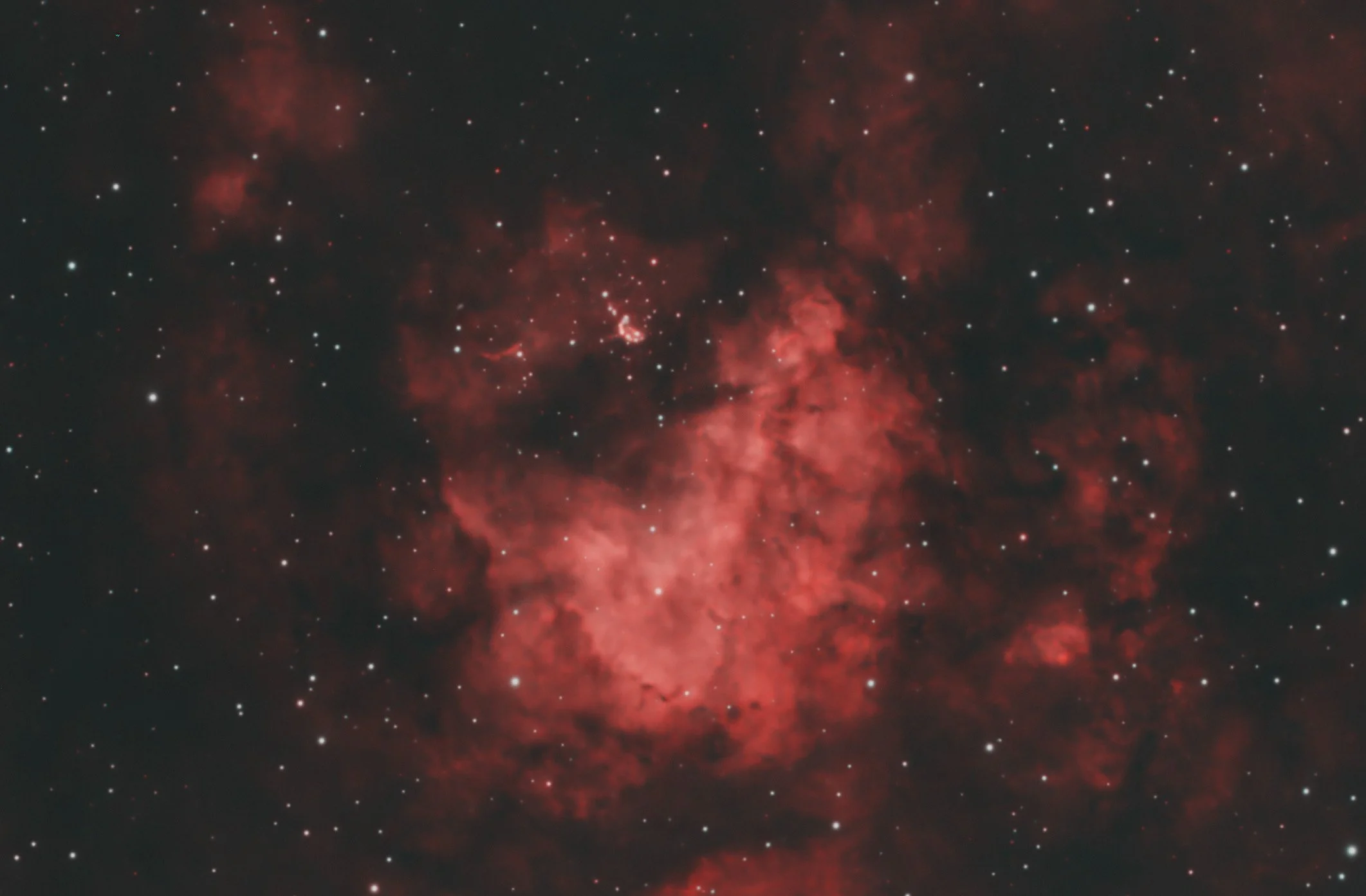 HOO image with EHD8 Telescope - February 2025
