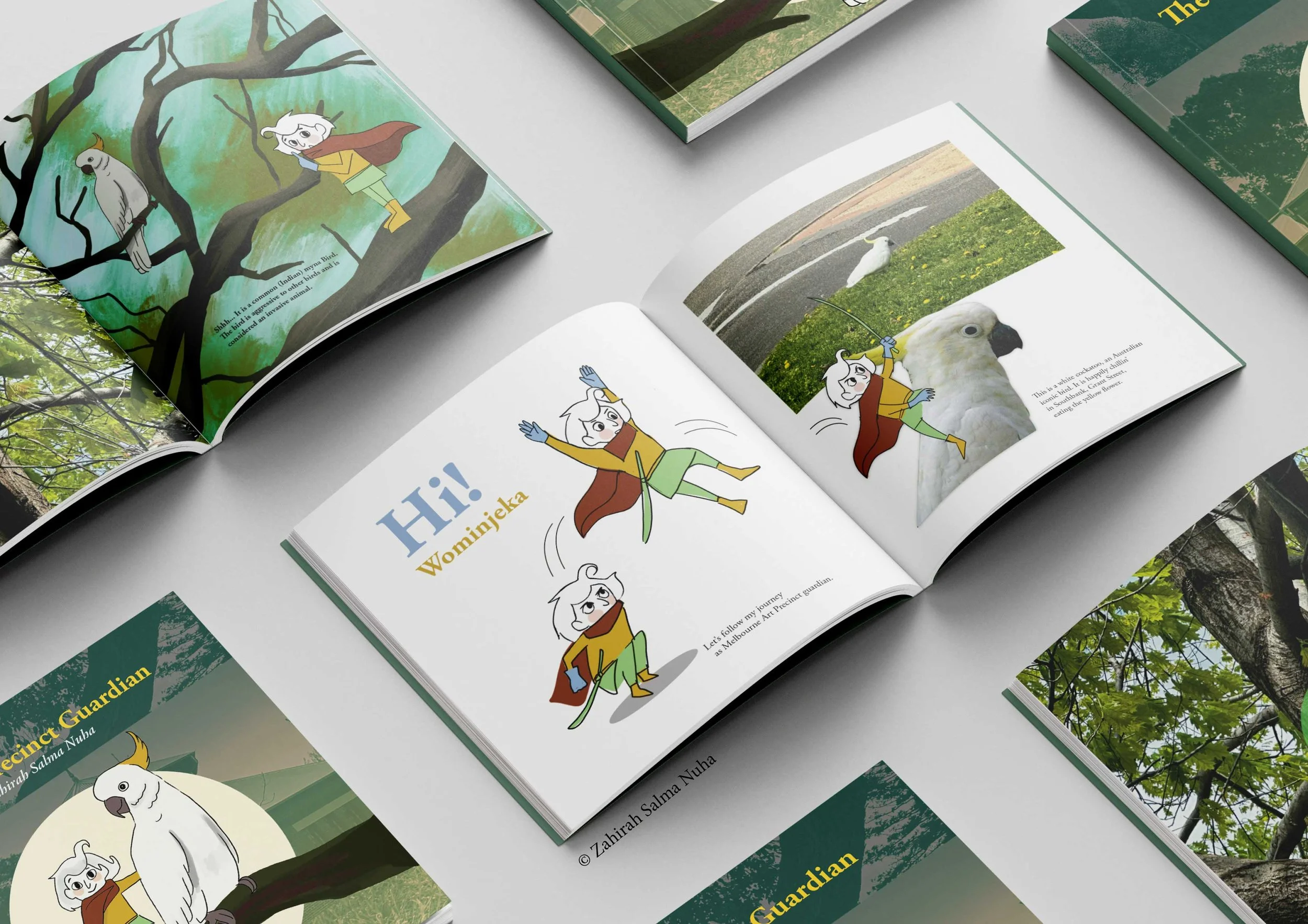 The Art Precinct Guardian Interactive Book