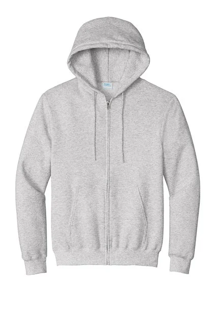 Port & Co Essential Zip-Up Hoodie