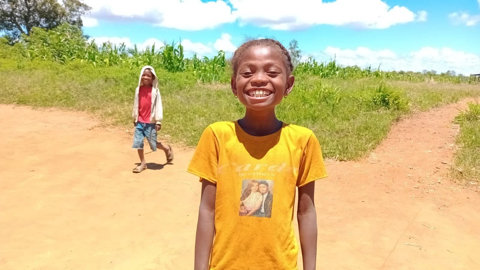 Happy Student from Vohidiala