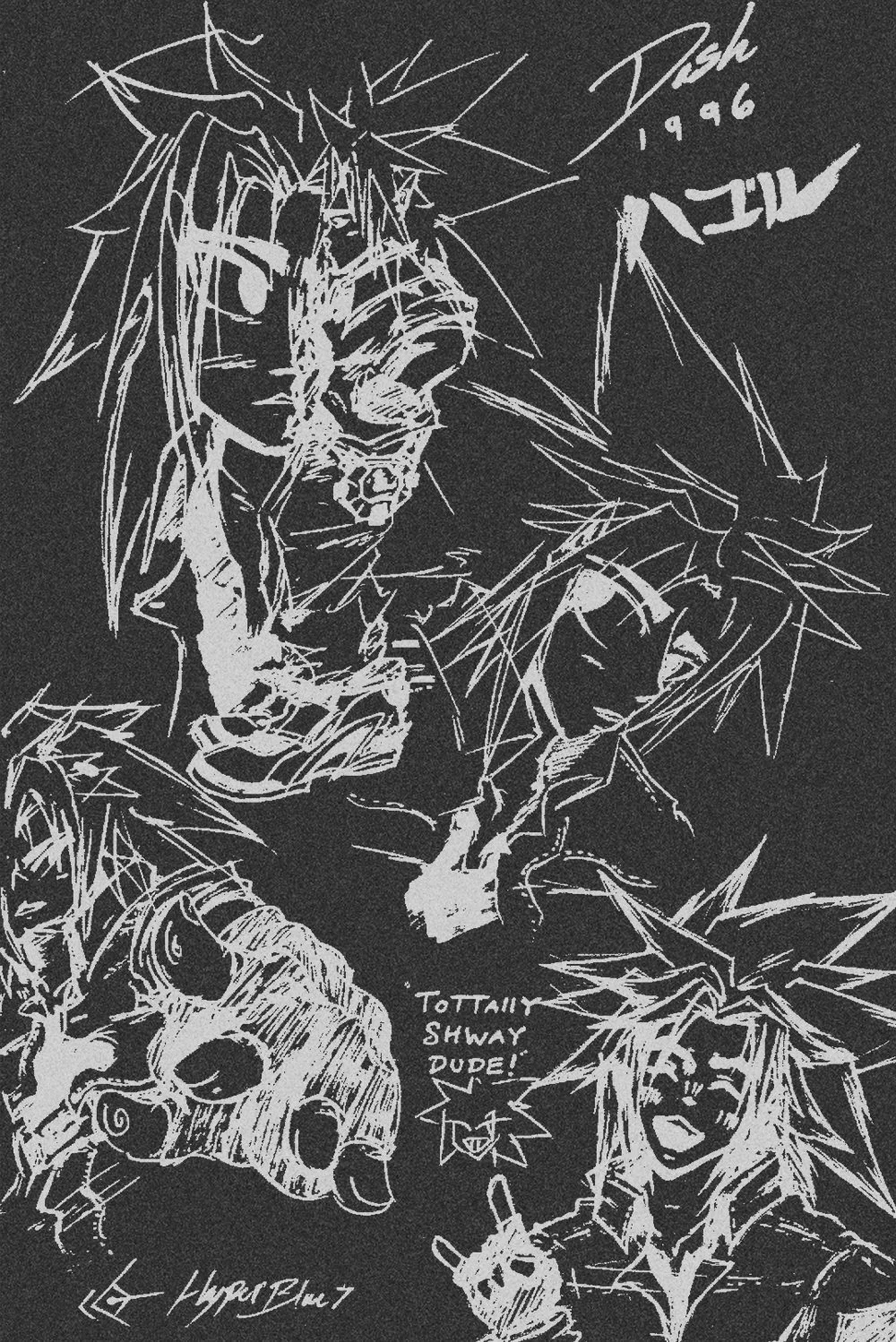 Dash Concept Sketch Illustrations 2024