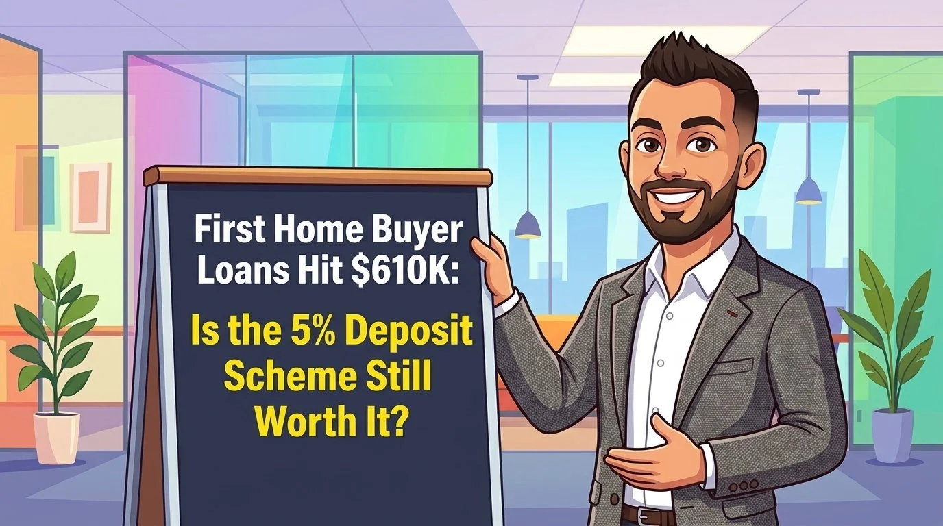 First Home Buyer Loans Hit $610K: Is the 5% Deposit Scheme Still Worth It?