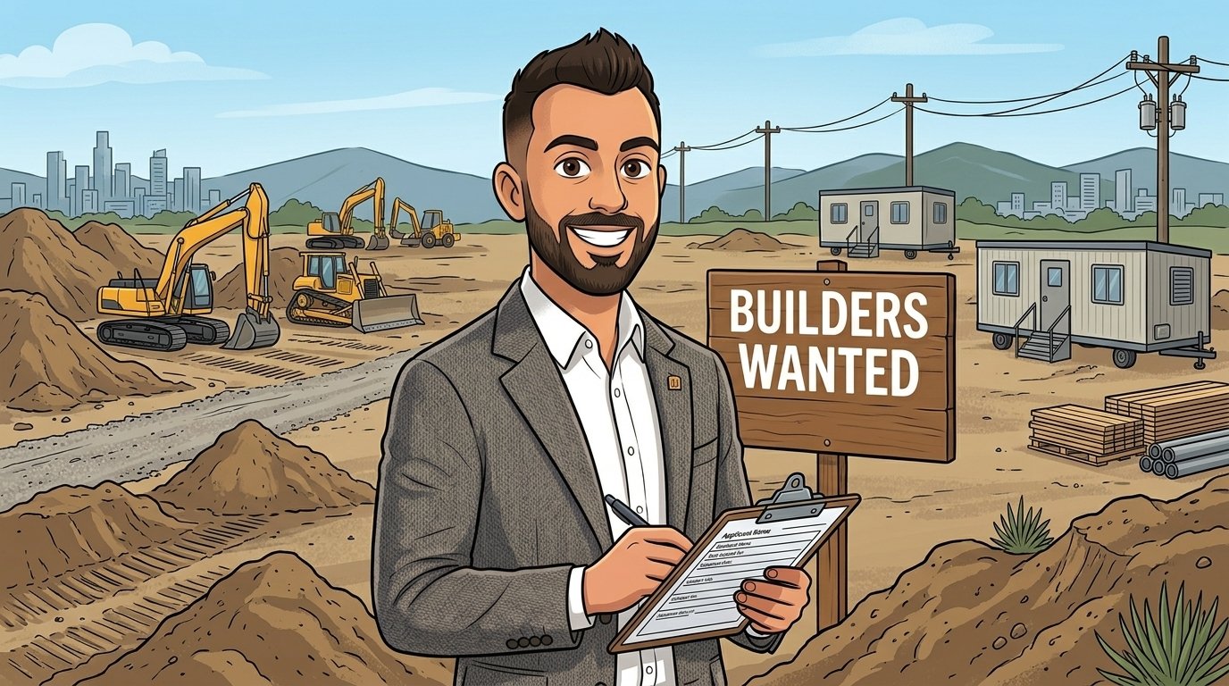 Halted residential construction site in Western Sydney representing Australia's builder insolvency crisis