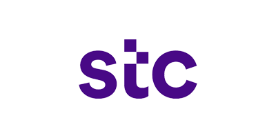 The logo of STC, a telecommunications company, featuring the letters 'stc' in purple.