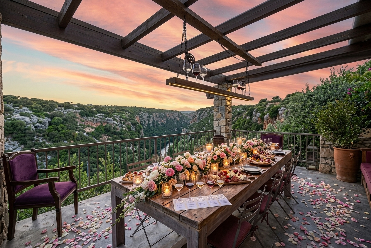 A Hidden Terrace in Crete: A Proposal Experience Designed for Wine Lovers
