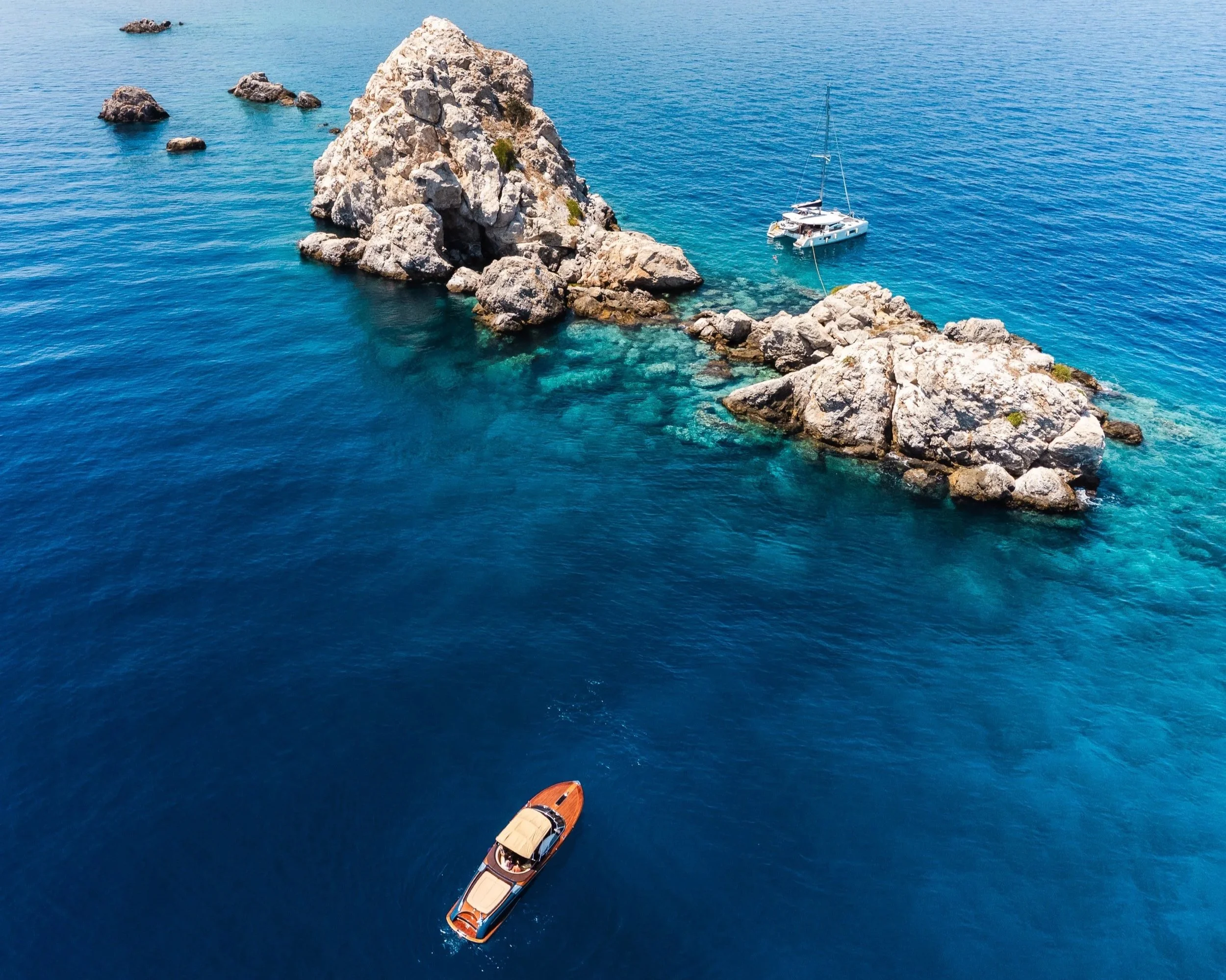 vintage boat cruise proposal Greece
